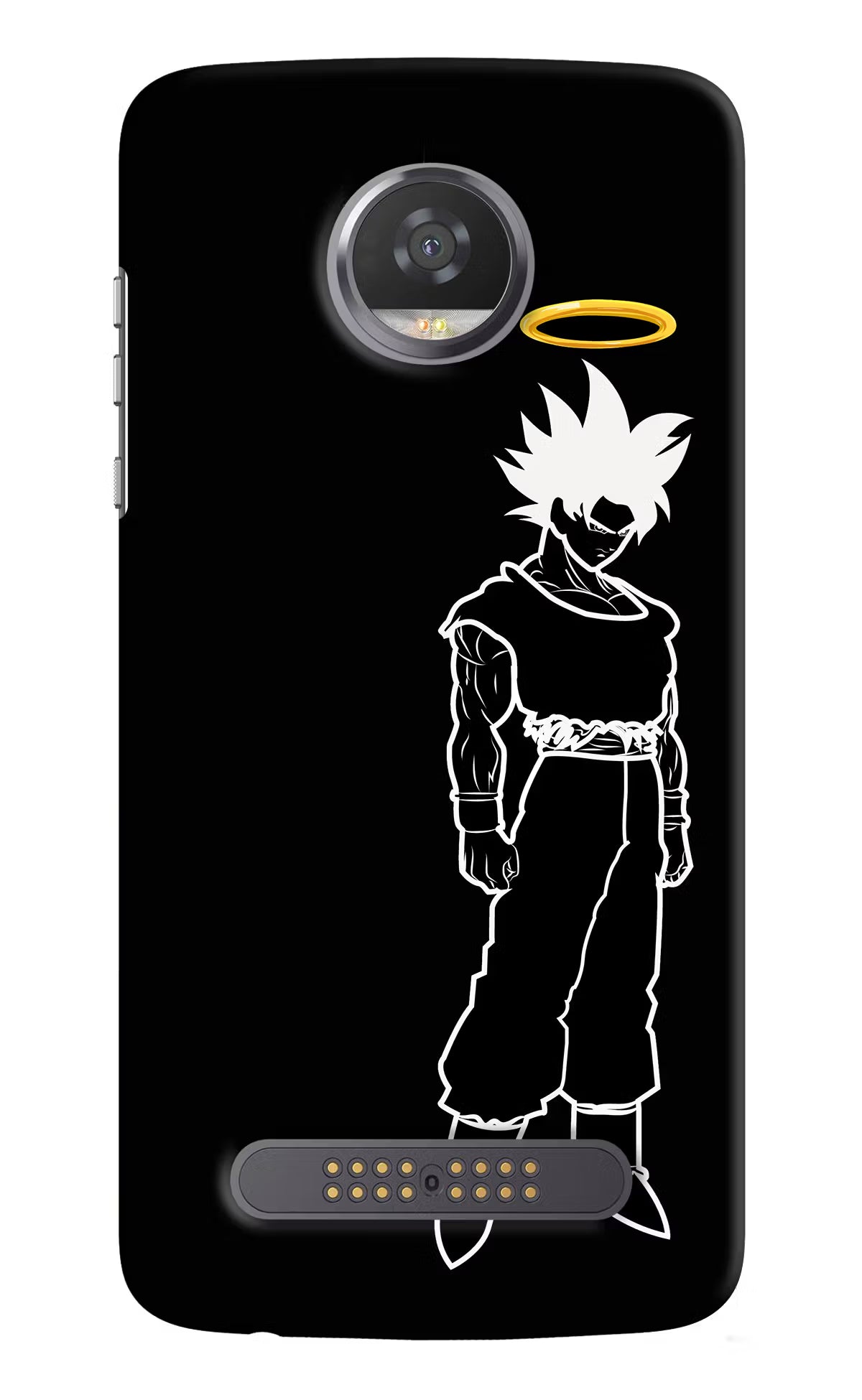 DBS Character Moto Z2 Play Back Cover - DBS Character Moto Z2 Play Hard Case Back Cover by Casekaro DBS Character Moto Z2 Play Hard Case Back Cover by Casekaro