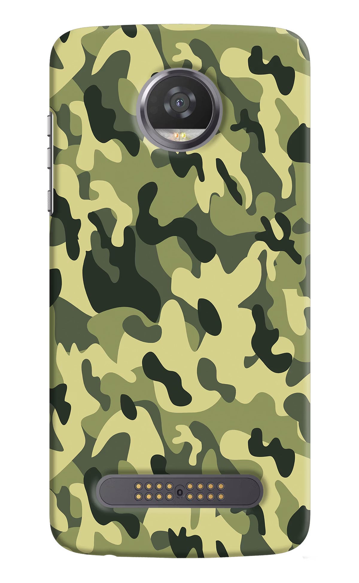 Camouflage Moto Z2 Play Back Cover - Camouflage Moto Z2 Play Hard Case Back Cover by Casekaro Camouflage Moto Z2 Play Hard Case Back Cover by Casekaro