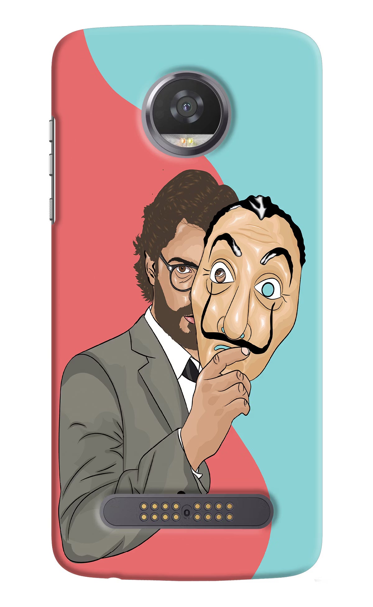 Professor Moto Z2 Play Back Cover - Professor Moto Z2 Play Hard Case Back Cover by Casekaro Professor Moto Z2 Play Hard Case Back Cover by Casekaro