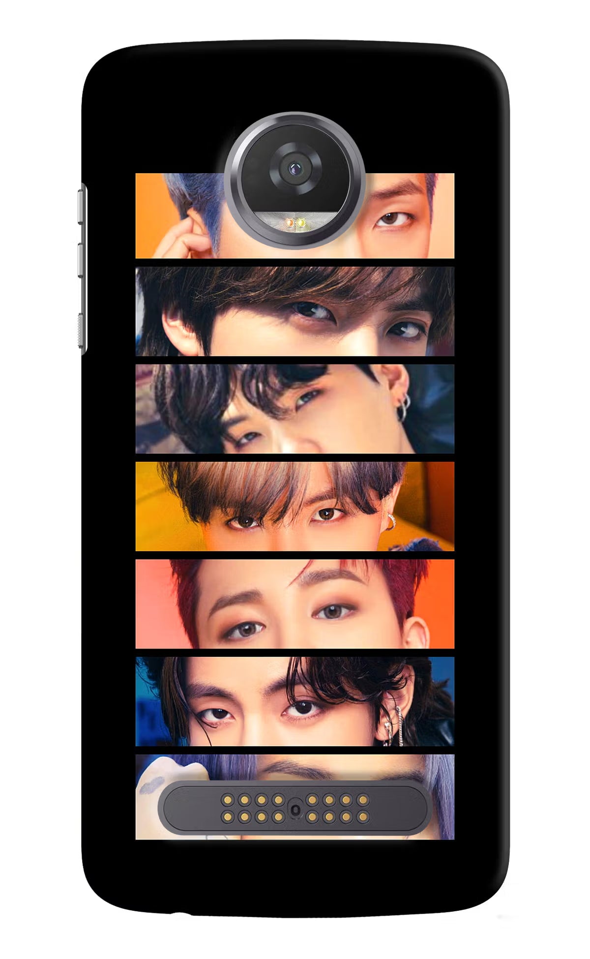 BTS Eyes Moto Z2 Play Back Cover - BTS Eyes Moto Z2 Play Hard Case Back Cover by Casekaro BTS Eyes Moto Z2 Play Hard Case Back Cover by Casekaro