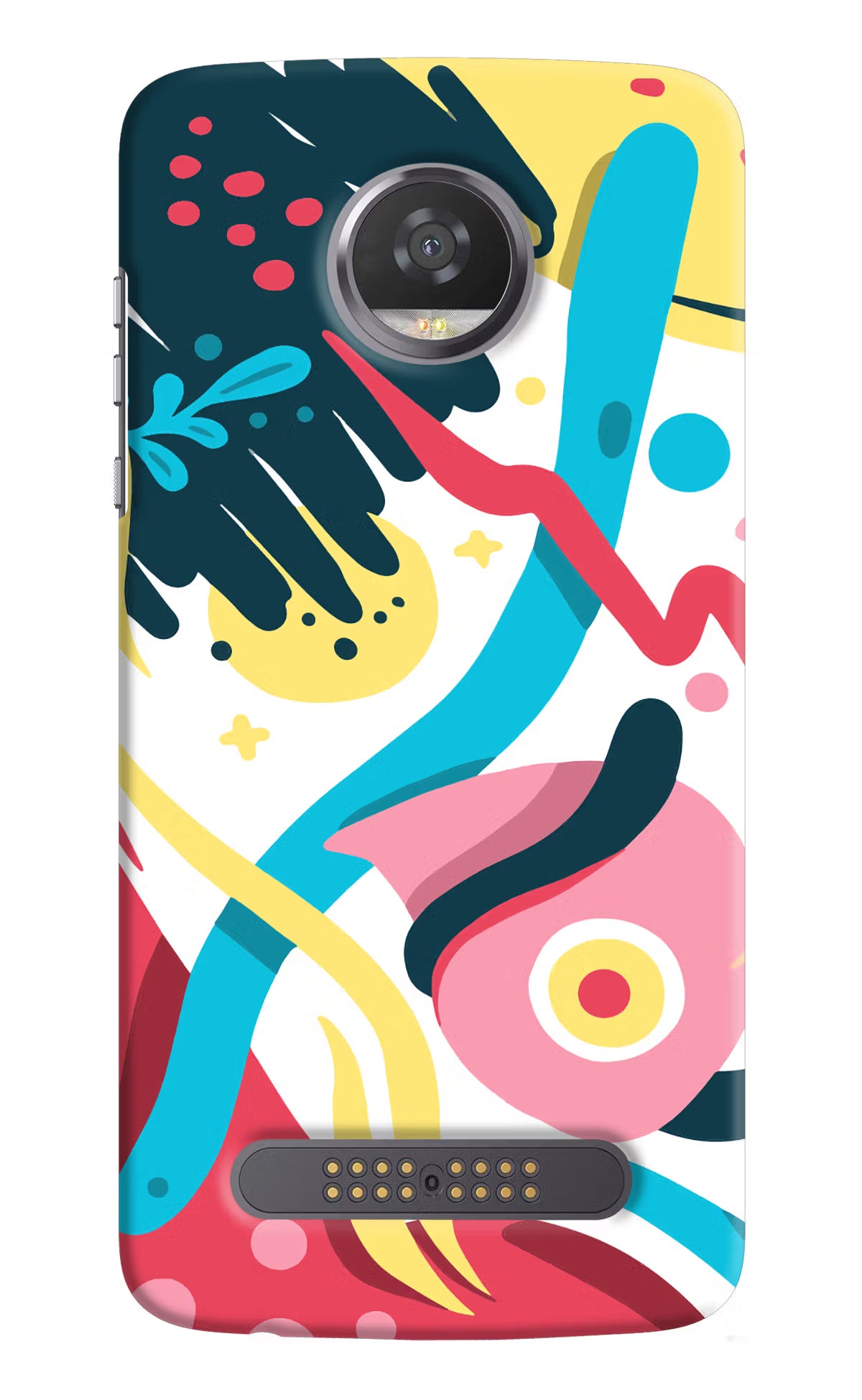 Trippy Moto Z2 Play Back Cover - Trippy Moto Z2 Play Hard Case Back Cover by Casekaro Trippy Moto Z2 Play Hard Case Back Cover by Casekaro