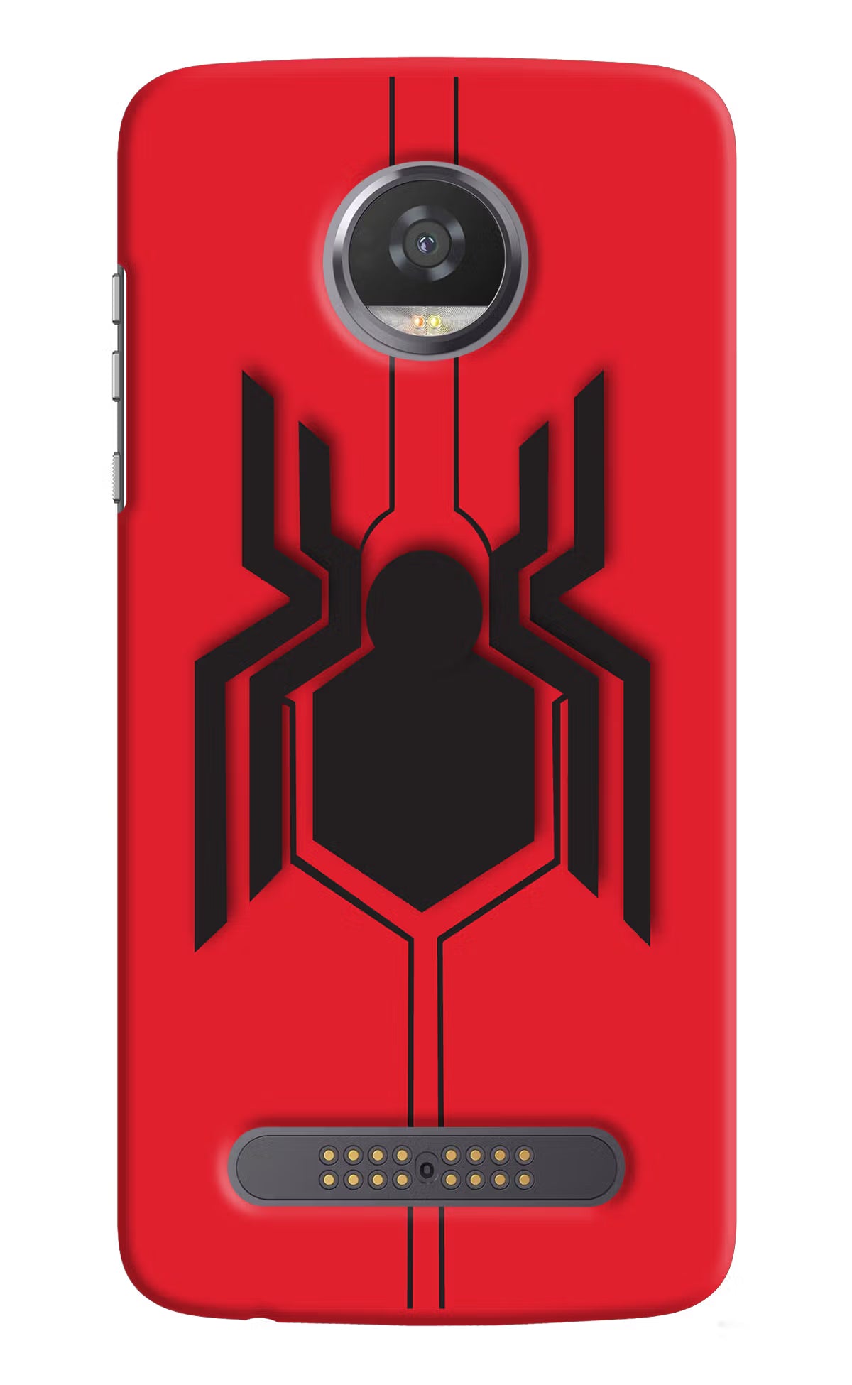 Spider Moto Z2 Play Back Cover - Spider Moto Z2 Play Hard Case Back Cover by Casekaro Spider Moto Z2 Play Hard Case Back Cover by Casekaro