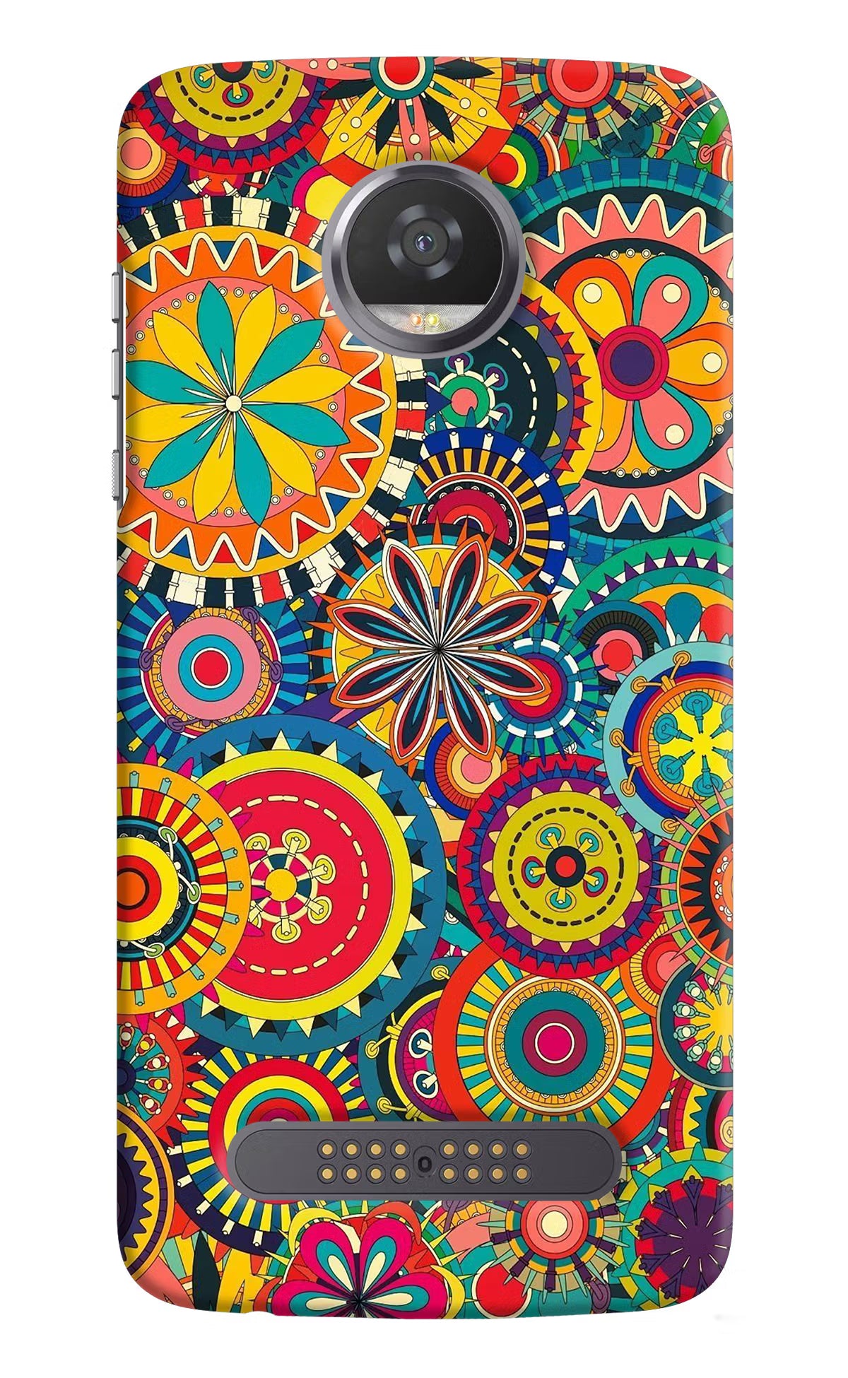 Gol Gol Art Moto Z2 Play Back Cover - Gol Gol Art Moto Z2 Play Hard Case Back Cover by Casekaro Gol Gol Art Moto Z2 Play Hard Case Back Cover by Casekaro