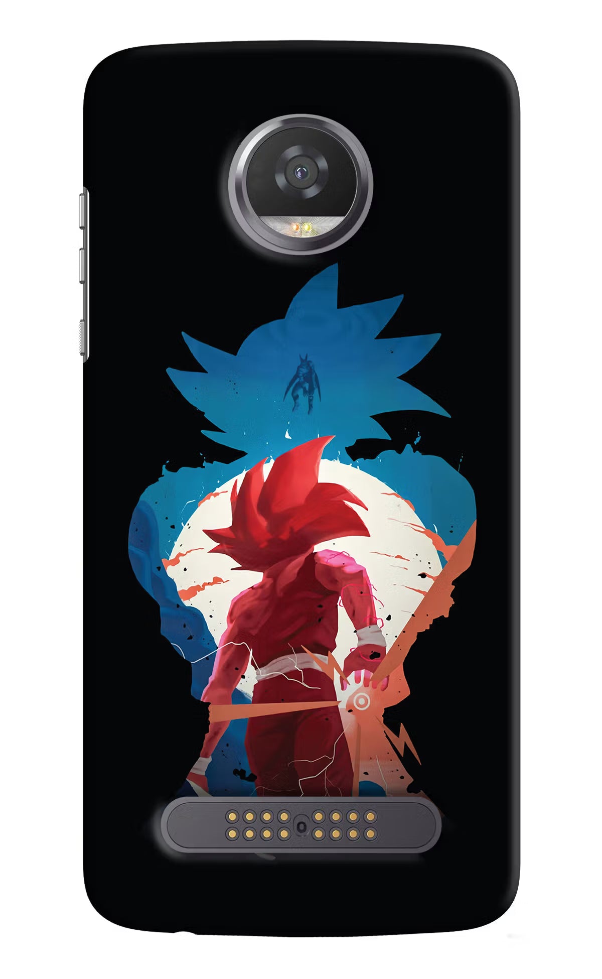 Goku Moto Z2 Play Back Cover - Goku Moto Z2 Play Hard Case Back Cover by Casekaro Goku Moto Z2 Play Hard Case Back Cover by Casekaro