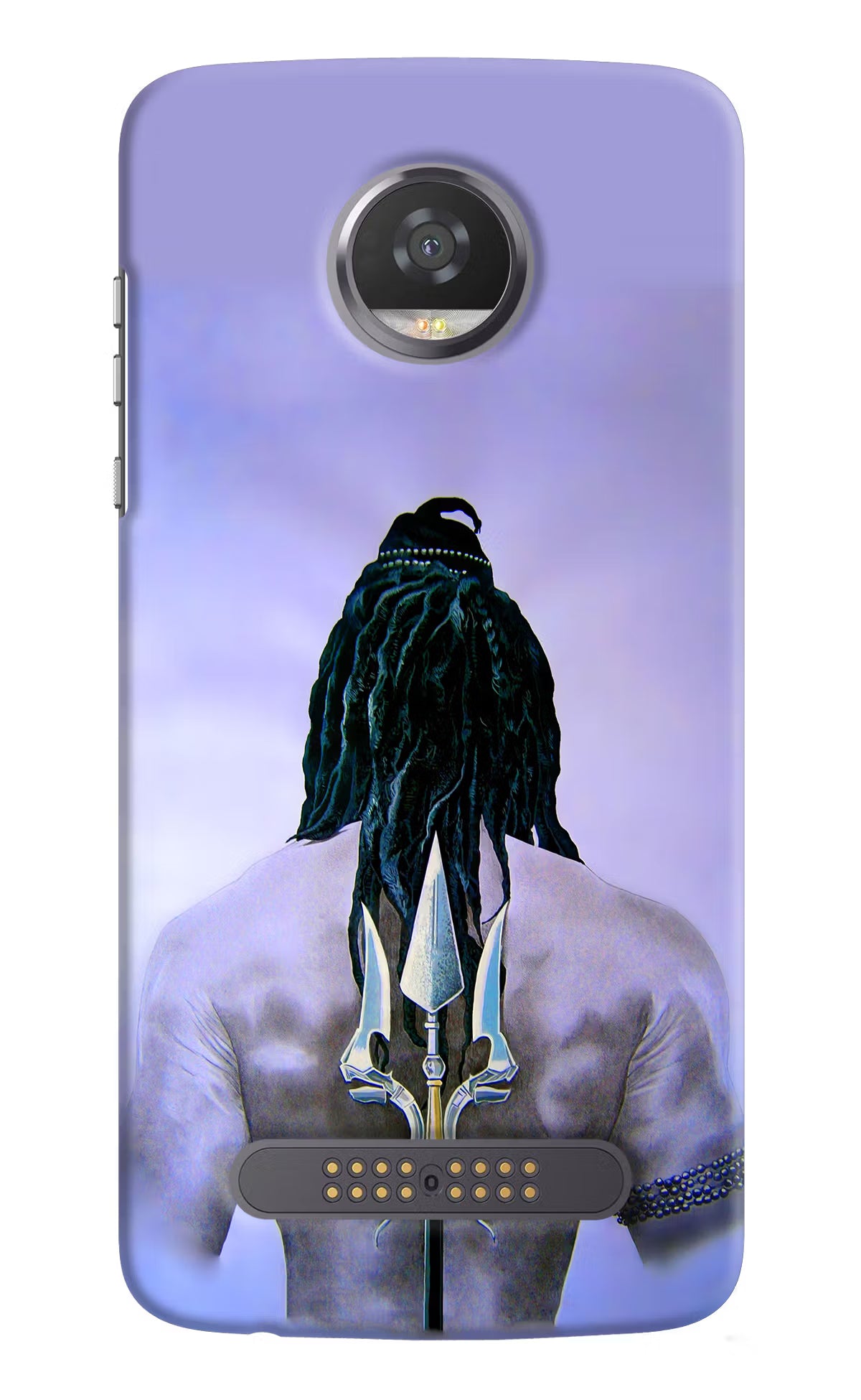 Shiva Moto Z2 Play Back Cover - Shiva Moto Z2 Play Hard Case Back Cover by Casekaro Shiva Moto Z2 Play Hard Case Back Cover by Casekaro