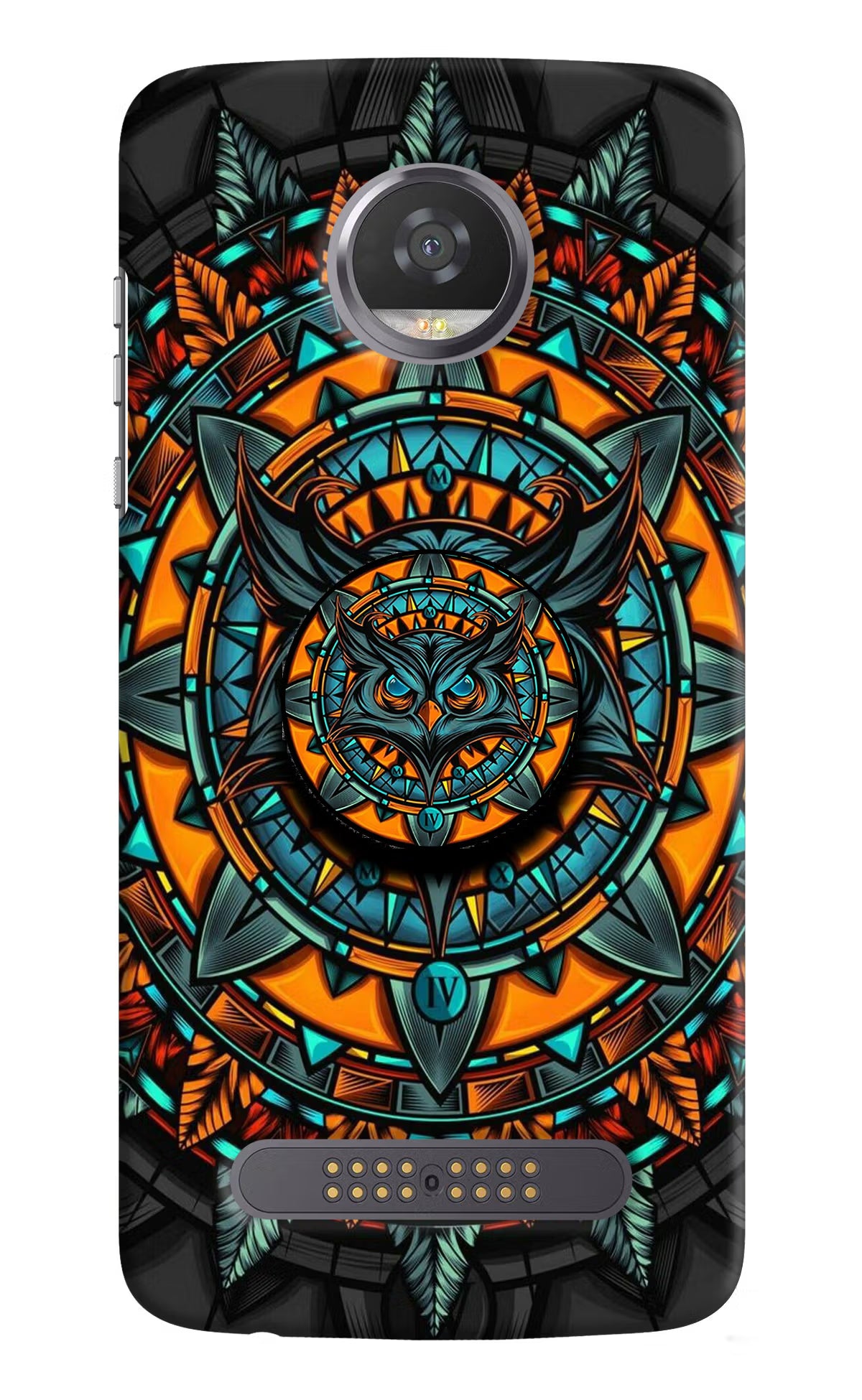 Angry Owl Moto Z2 Play Pop Case - Angry Owl Moto Z2 Play Pop Case by Casekaro Angry Owl Moto Z2 Play Pop Case by Casekaro