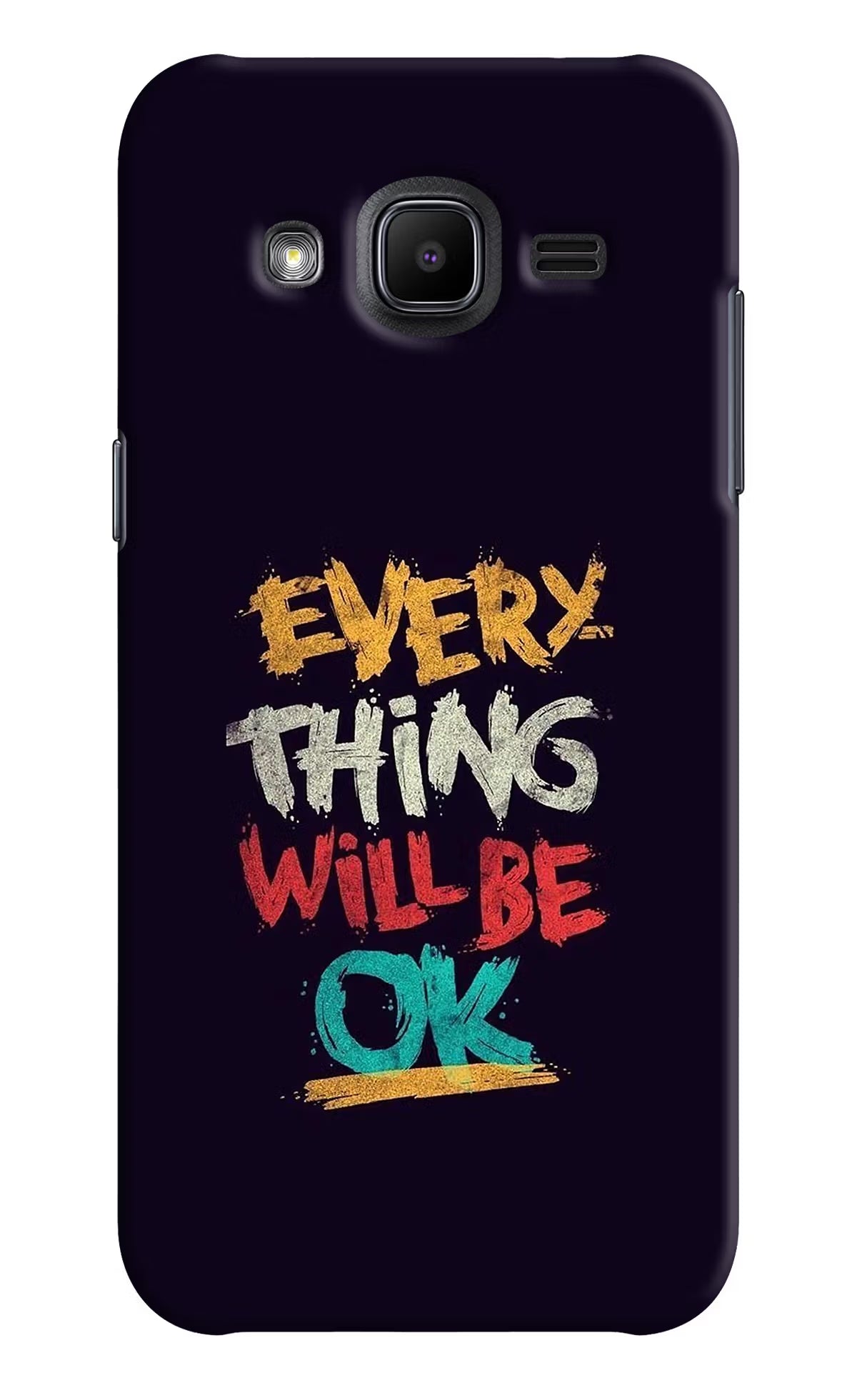 Everything Will Be Ok Samsung J2 2017 Back Cover - Everything Will Be Ok Samsung J2 2017 Hard Case Back Cover by Casekaro Everything Will Be Ok Samsung J2 2017 Hard Case Back Cover by Casekaro