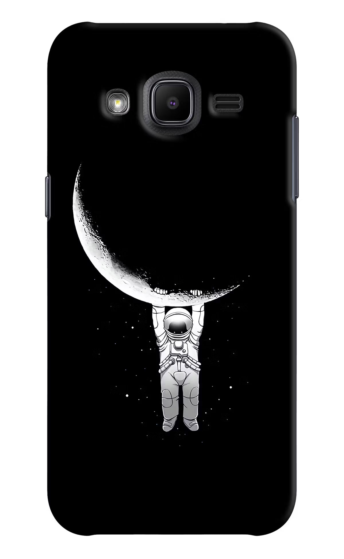 Moon Space Samsung J2 2017 Back Cover - Moon Space Samsung J2 2017 Hard Case Back Cover by Casekaro Moon Space Samsung J2 2017 Hard Case Back Cover by Casekaro