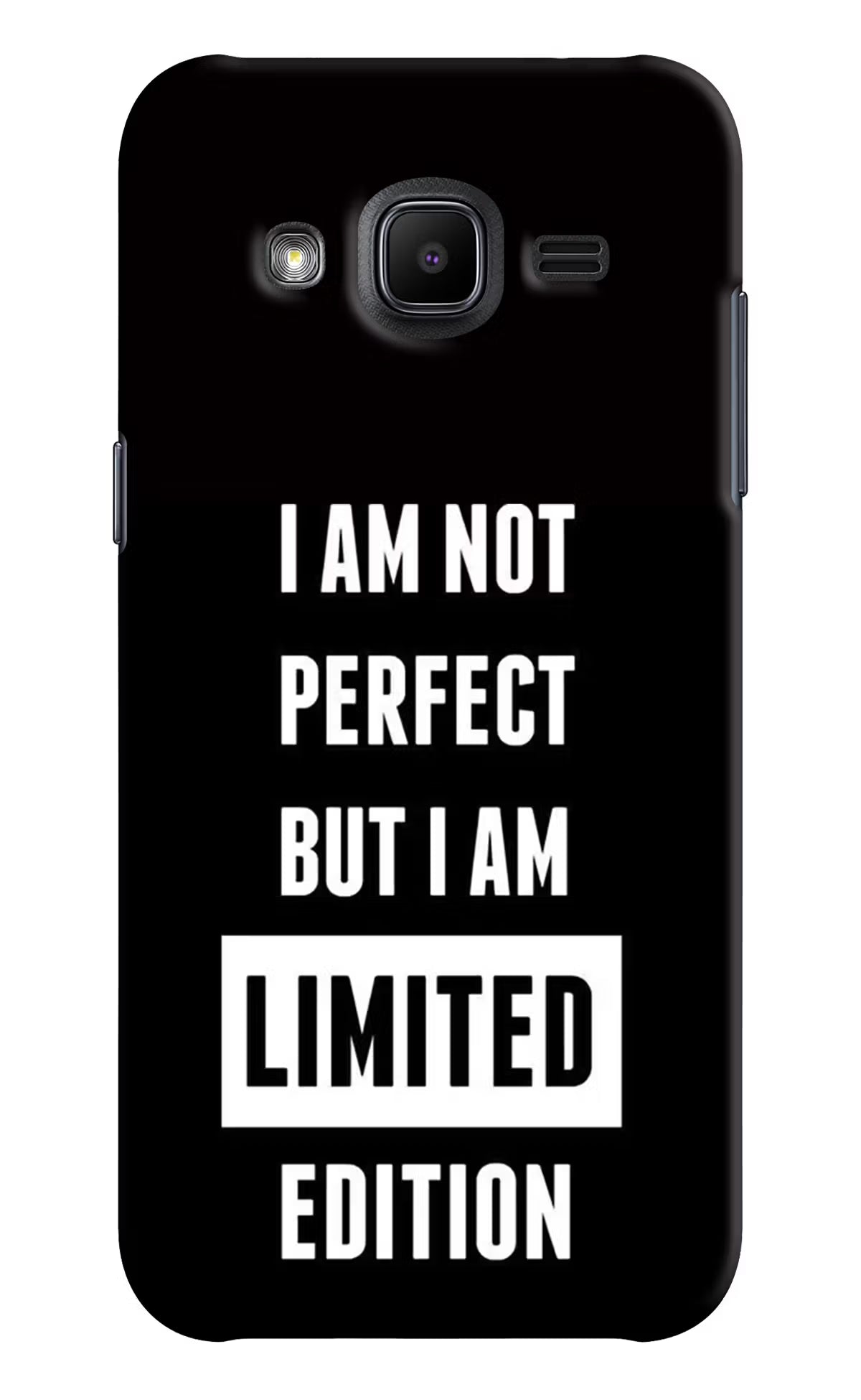 I Am Not Perfect But I Am Limited Edition Samsung J2 2017 Back Cover - I Am Not Perfect But I Am Limited Edition Samsung J2 2017 Hard Case Back Cover by Casekaro I Am Not Perfect But I Am Limited Edition Samsung J2 2017 Hard Case Back Cover by Casekaro