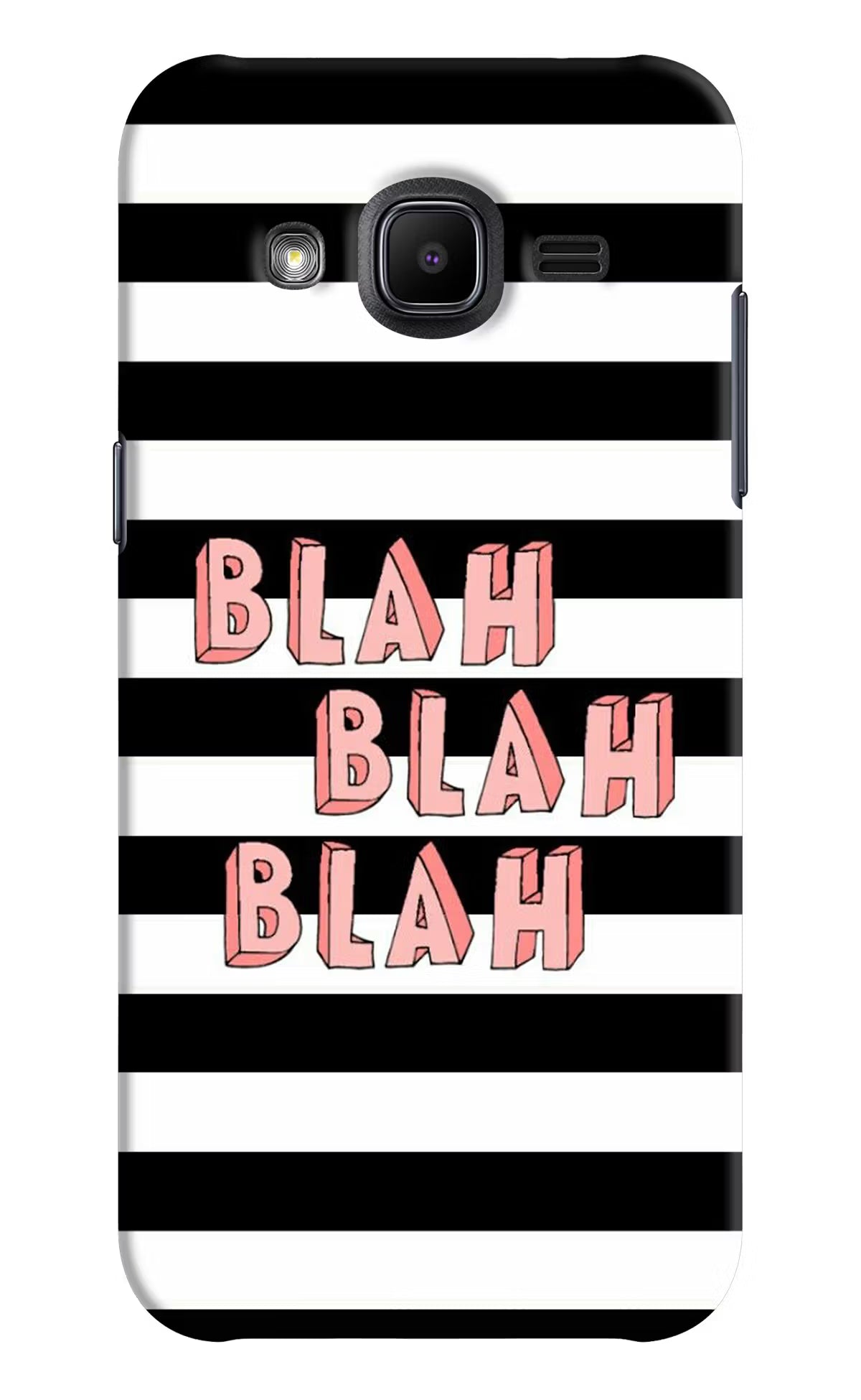Blah Blah Blah Samsung J2 2017 Back Cover - Blah Blah Blah Samsung J2 2017 Hard Case Back Cover by Casekaro Blah Blah Blah Samsung J2 2017 Hard Case Back Cover by Casekaro
