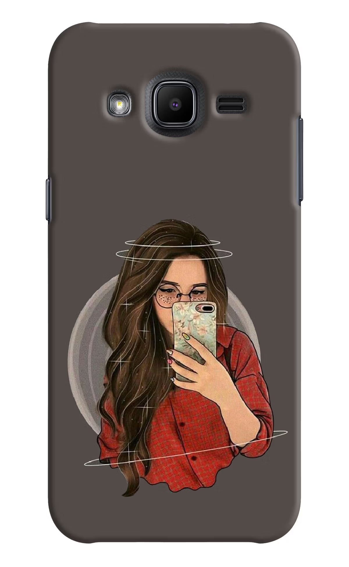Selfie Queen Samsung J2 2017 Back Cover - Selfie Queen Samsung J2 2017 Hard Case Back Cover by Casekaro Selfie Queen Samsung J2 2017 Hard Case Back Cover by Casekaro