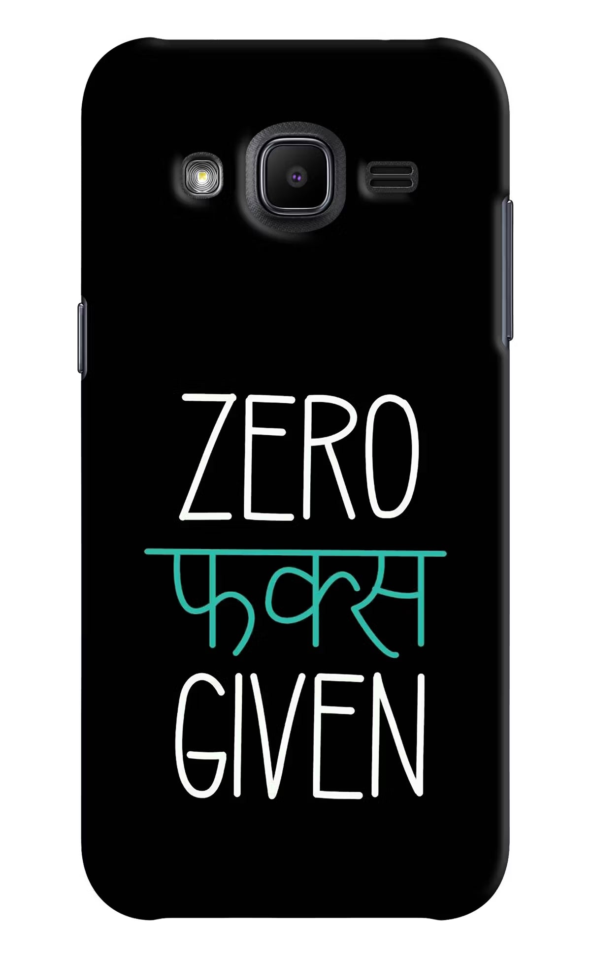 Zero Fucks Given Samsung J2 2017 Back Cover - Zero Fucks Given Samsung J2 2017 Hard Case Back Cover by Casekaro Zero Fucks Given Samsung J2 2017 Hard Case Back Cover by Casekaro