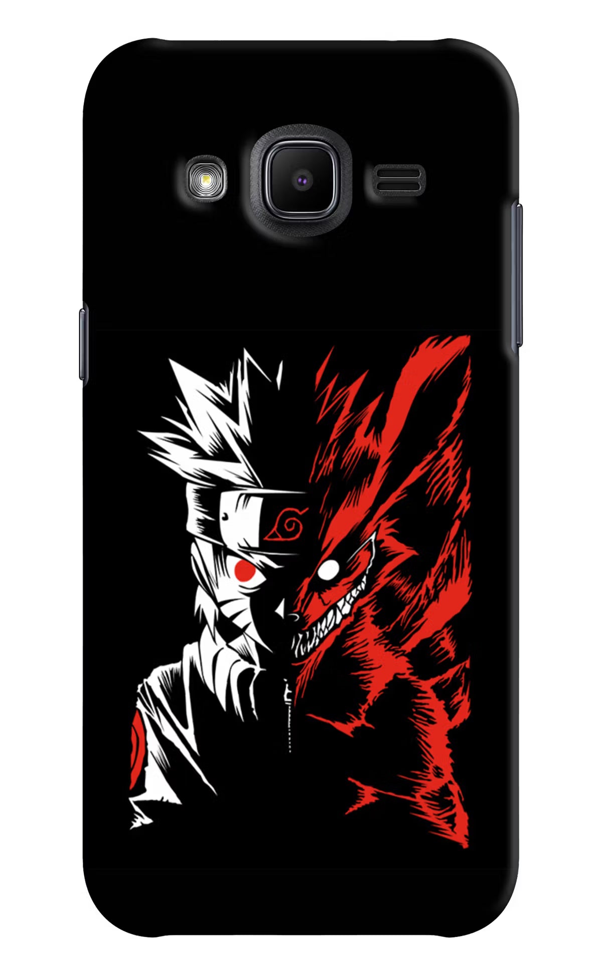 Naruto Two Face Samsung J2 2017 Back Cover - Naruto Two Face Samsung J2 2017 Hard Case Back Cover by Casekaro Naruto Two Face Samsung J2 2017 Hard Case Back Cover by Casekaro