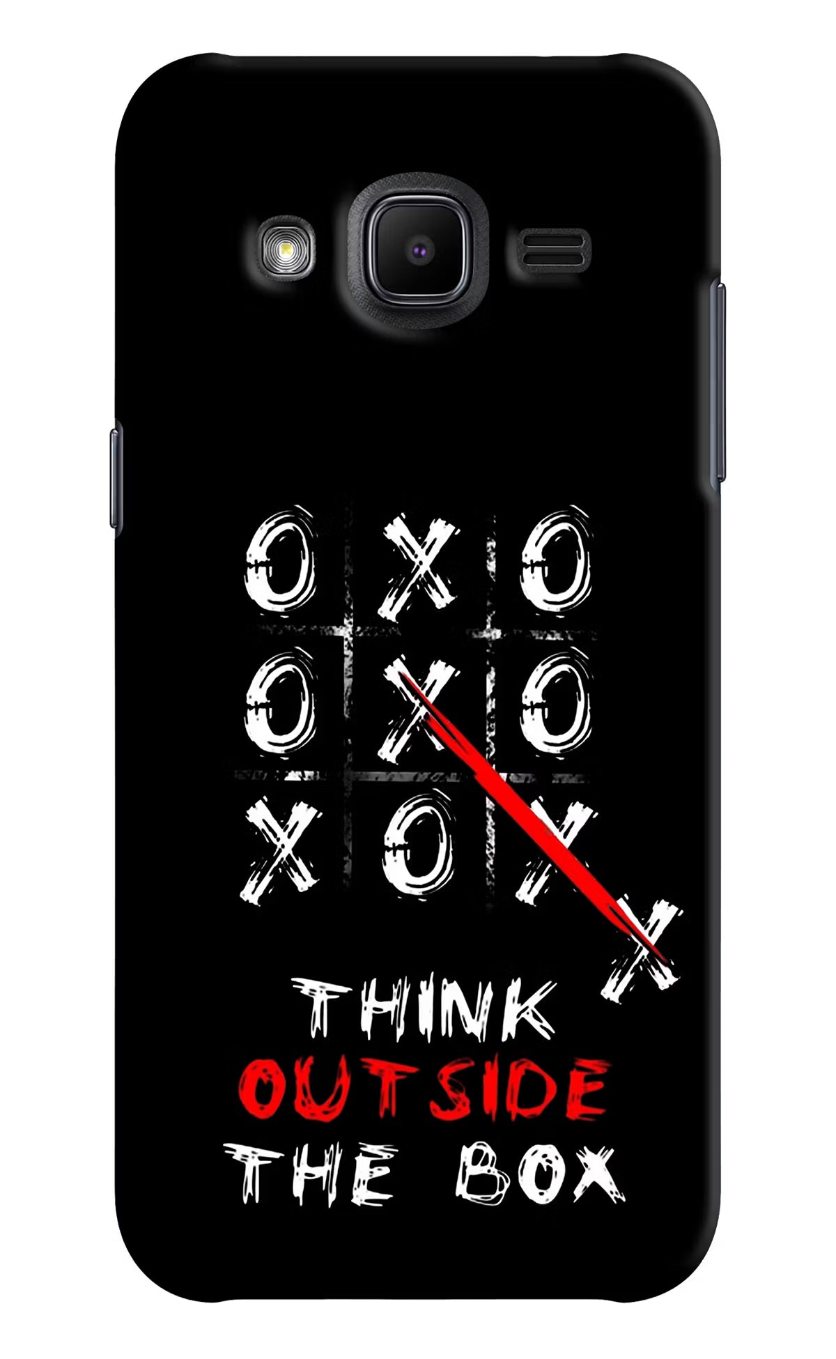 Think out of the BOX Samsung J2 2017 Back Cover - Think out of the BOX Samsung J2 2017 Hard Case Back Cover by Casekaro Think out of the BOX Samsung J2 2017 Hard Case Back Cover by Casekaro