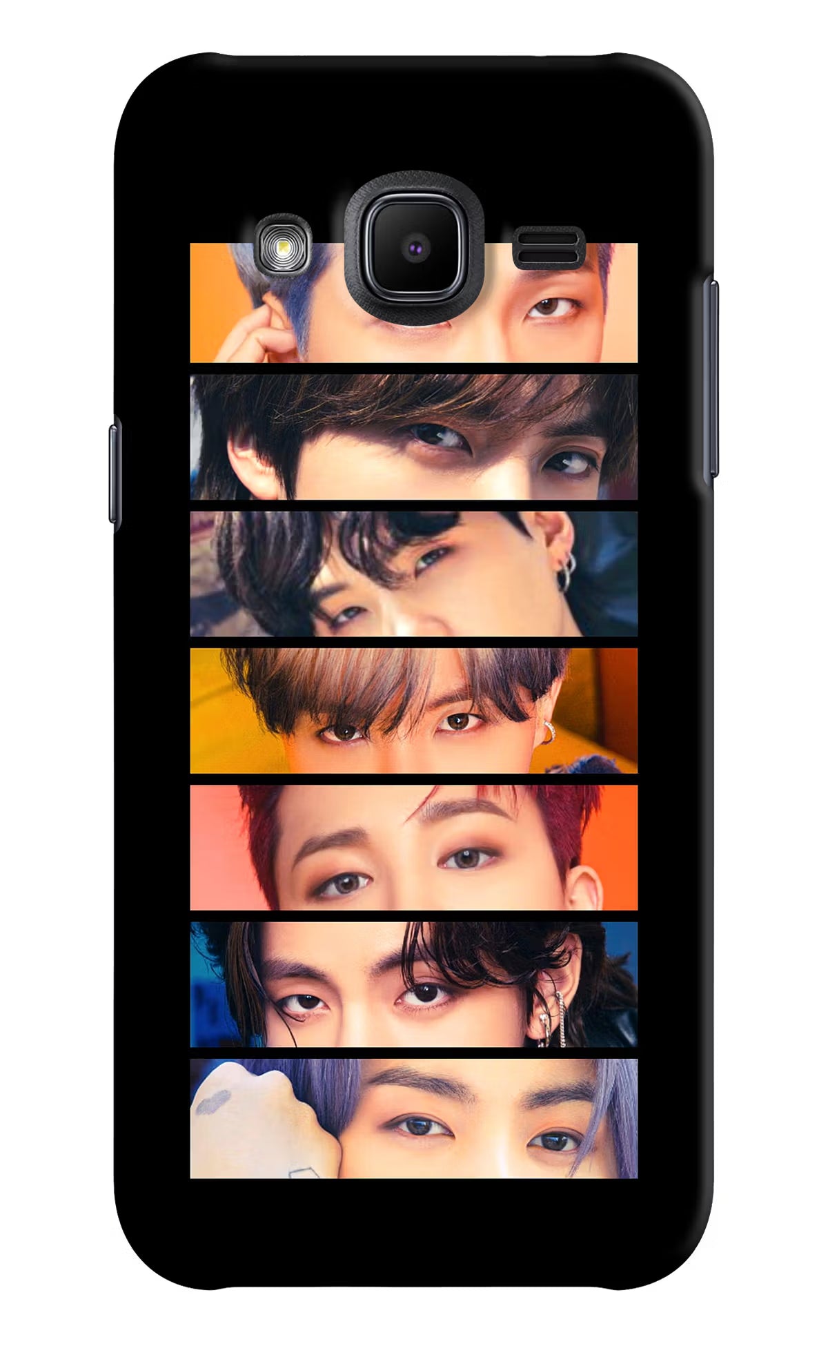 BTS Eyes Samsung J2 2017 Back Cover - BTS Eyes Samsung J2 2017 Hard Case Back Cover by Casekaro BTS Eyes Samsung J2 2017 Hard Case Back Cover by Casekaro