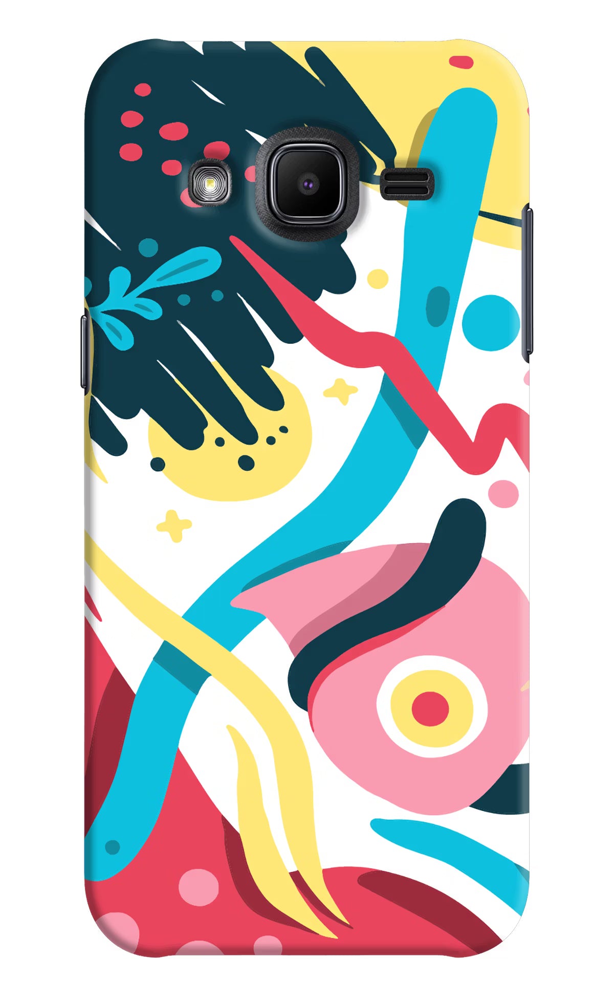 Trippy Samsung J2 2017 Back Cover - Trippy Samsung J2 2017 Hard Case Back Cover by Casekaro Trippy Samsung J2 2017 Hard Case Back Cover by Casekaro