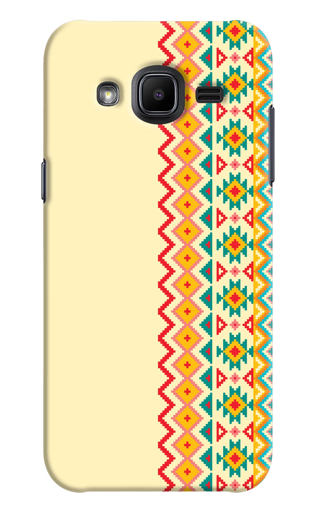 Ethnic Seamless Samsung J2 2017 Back Cover - Ethnic Seamless Samsung J2 2017 Hard Case Back Cover by Casekaro Ethnic Seamless Samsung J2 2017 Hard Case Back Cover by Casekaro