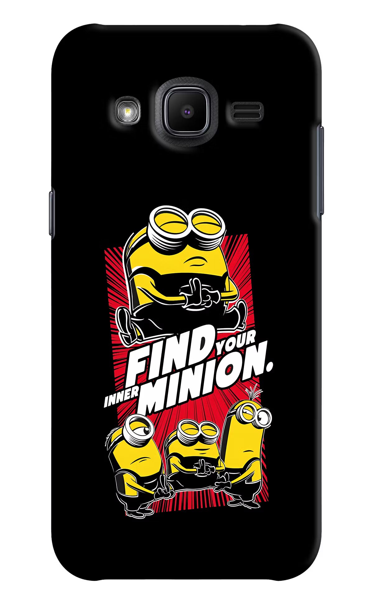Find your inner Minion Samsung J2 2017 Back Cover - Find your inner Minion Samsung J2 2017 Hard Case Back Cover by Casekaro Find your inner Minion Samsung J2 2017 Hard Case Back Cover by Casekaro