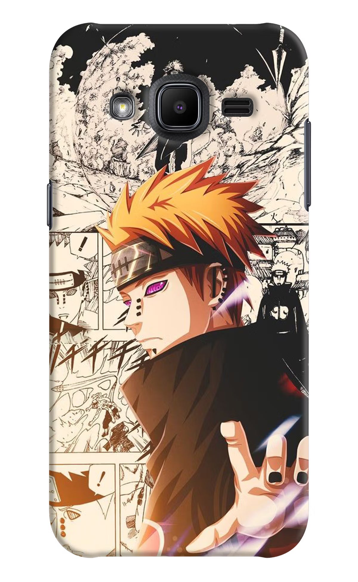 Pain Anime Samsung J2 2017 Back Cover - Pain Anime Samsung J2 2017 Hard Case Back Cover by Casekaro Pain Anime Samsung J2 2017 Hard Case Back Cover by Casekaro