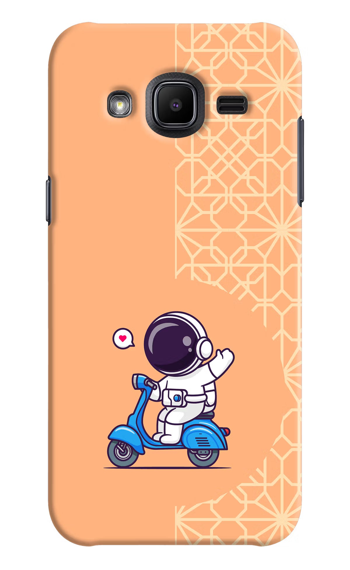 Cute Astronaut Riding Samsung J2 2017 Back Cover - Cute Astronaut Riding Samsung J2 2017 Hard Case Back Cover by Casekaro Cute Astronaut Riding Samsung J2 2017 Hard Case Back Cover by Casekaro