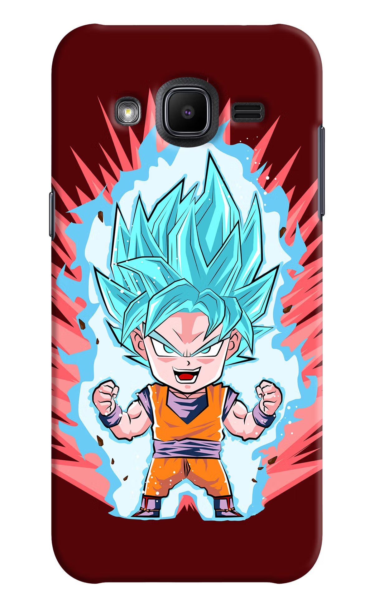 Goku Little Samsung J2 2017 Back Cover - Goku Little Samsung J2 2017 Hard Case Back Cover by Casekaro Goku Little Samsung J2 2017 Hard Case Back Cover by Casekaro