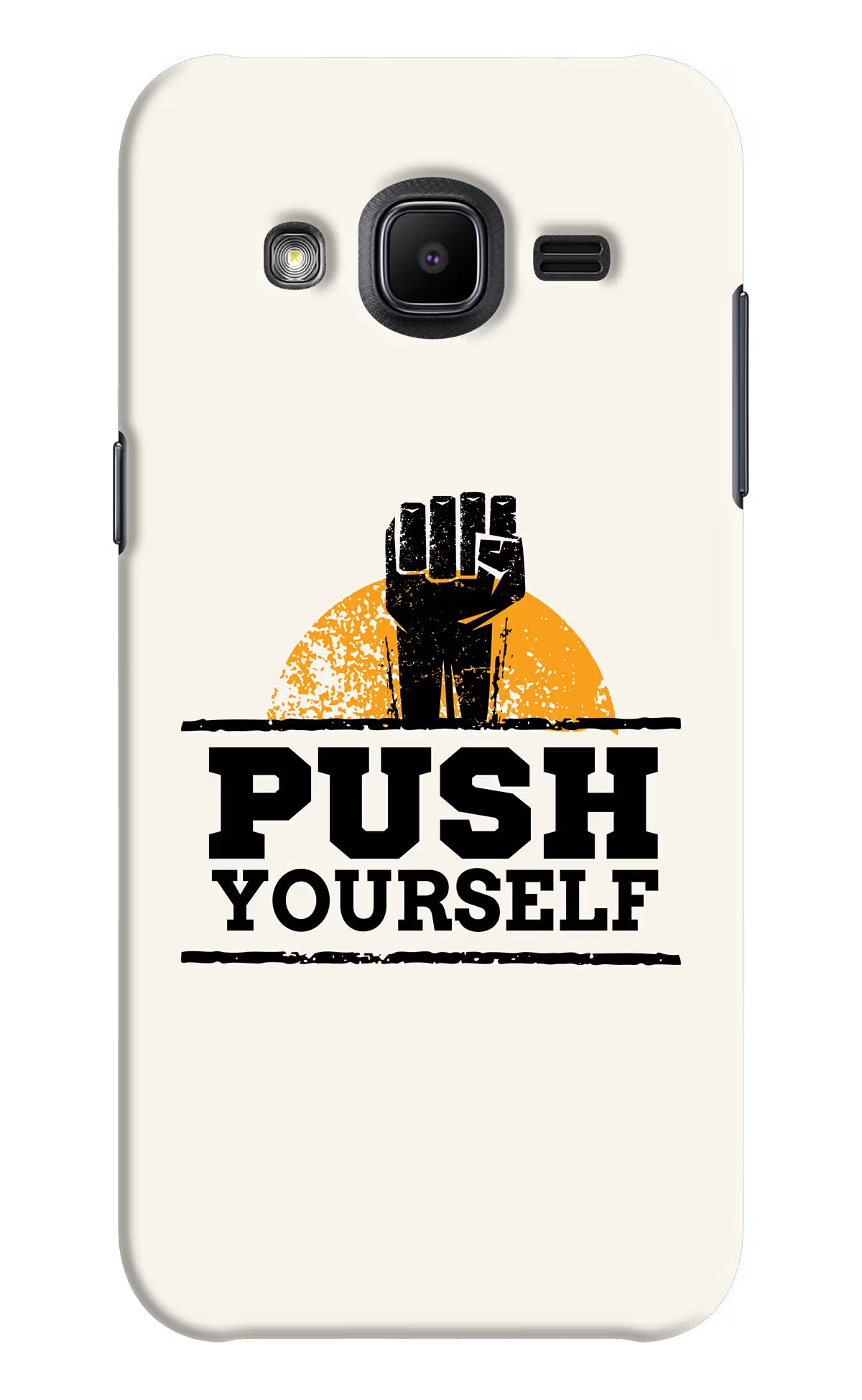 Push Yourself Samsung J2 2017 Back Cover - Push Yourself Samsung J2 2017 Hard Case Back Cover by Casekaro Push Yourself Samsung J2 2017 Hard Case Back Cover by Casekaro