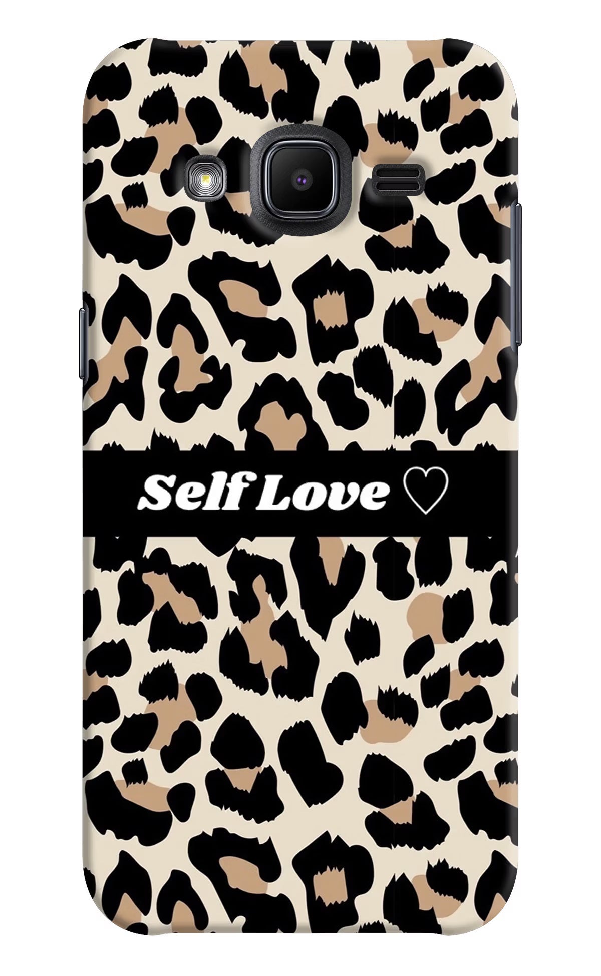 Leopard Print Self Love Samsung J2 2017 Back Cover - Leopard Print Self Love Samsung J2 2017 Hard Case Back Cover by Casekaro Leopard Print Self Love Samsung J2 2017 Hard Case Back Cover by Casekaro