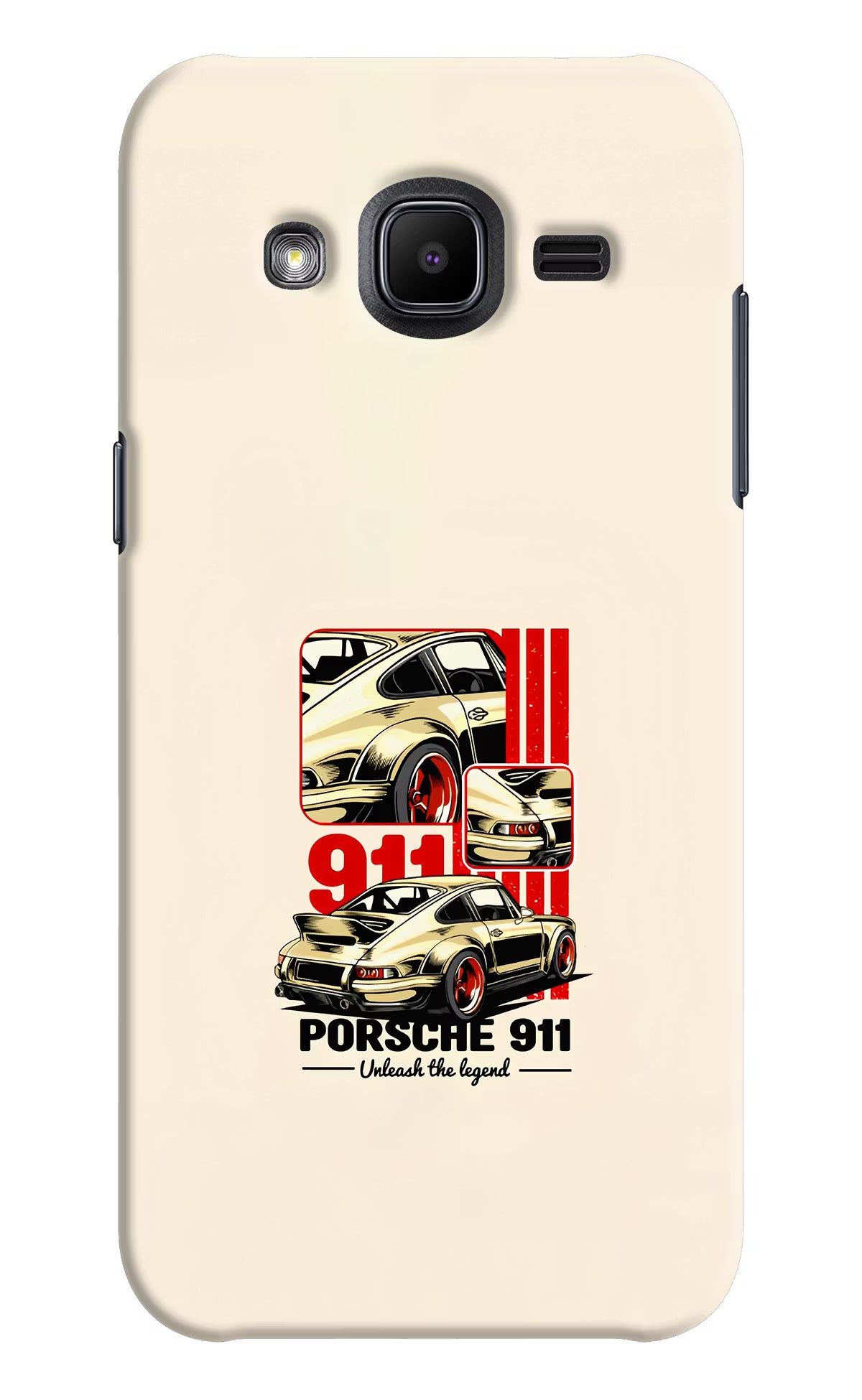 Classic Porsche 911 Samsung J2 2017 Back Cover - Classic Porsche 911 Samsung J2 2017 Hard Case Back Cover by Casekaro Classic Porsche 911 Samsung J2 2017 Hard Case Back Cover by Casekaro