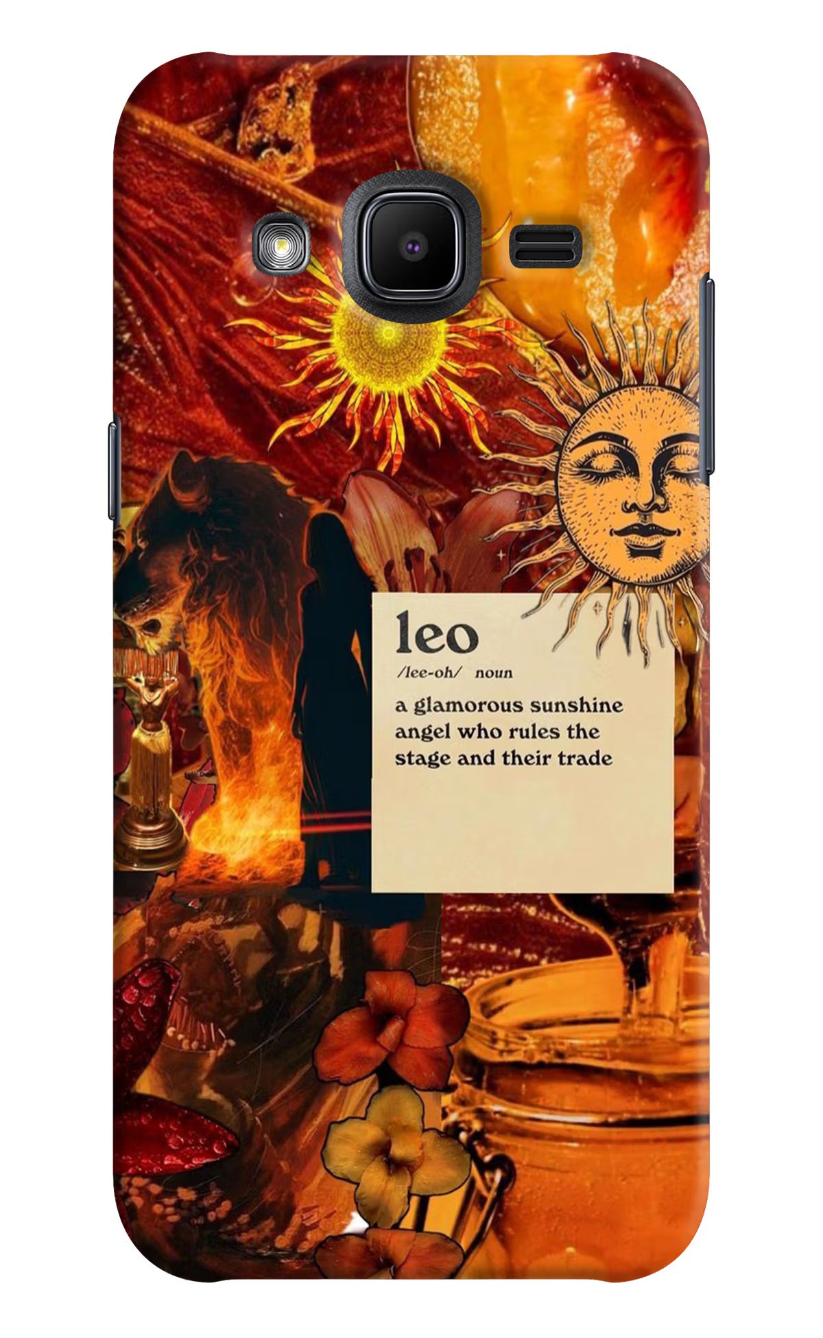 Leo Zodiac Samsung J2 2017 Back Cover - Leo Zodiac Samsung J2 2017 Hard Case Back Cover by Casekaro Leo Zodiac Samsung J2 2017 Hard Case Back Cover by Casekaro