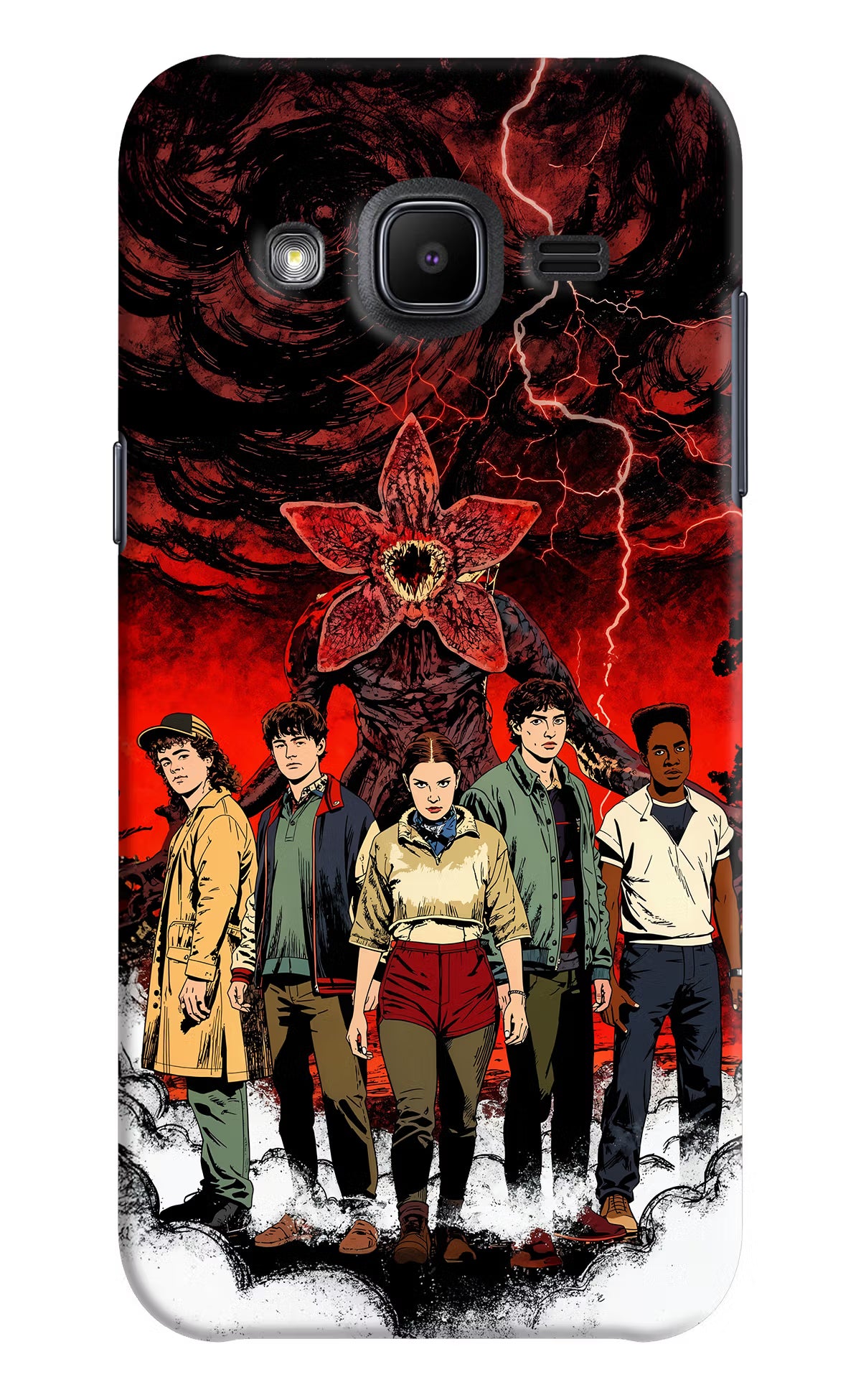 Ordinary Things Characters Samsung J2 2017 Back Cover - Ordinary Things Characters Samsung J2 2017 Hard Case Back Cover by Casekaro Ordinary Things Characters Samsung J2 2017 Hard Case Back Cover by Casekaro