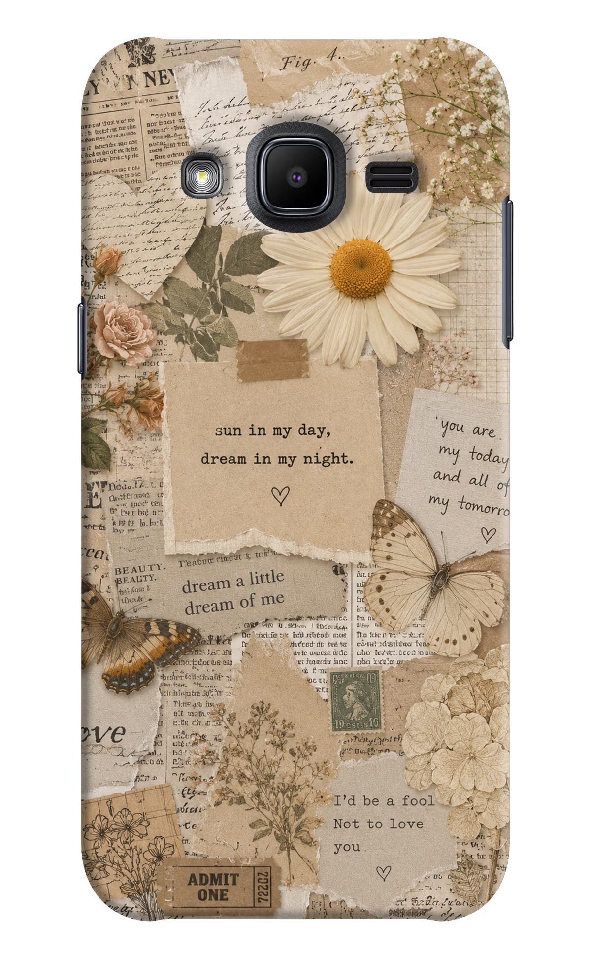 Vintage case Samsung J2 2017 Back Cover - Vintage case Samsung J2 2017 Back Cover Vintage case Samsung J2 2017 Back Cover