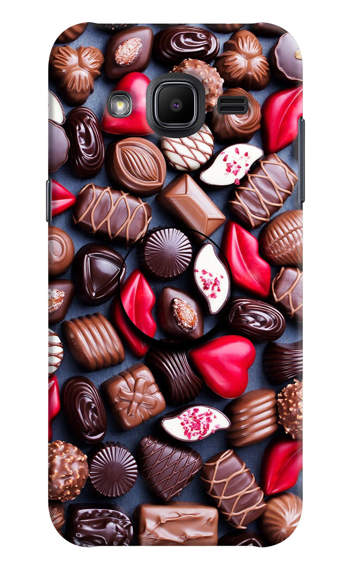 Chocolates Samsung J2 2017 Pop Case - Chocolates Samsung J2 2017 Pop Case by Casekaro Chocolates Samsung J2 2017 Pop Case by Casekaro