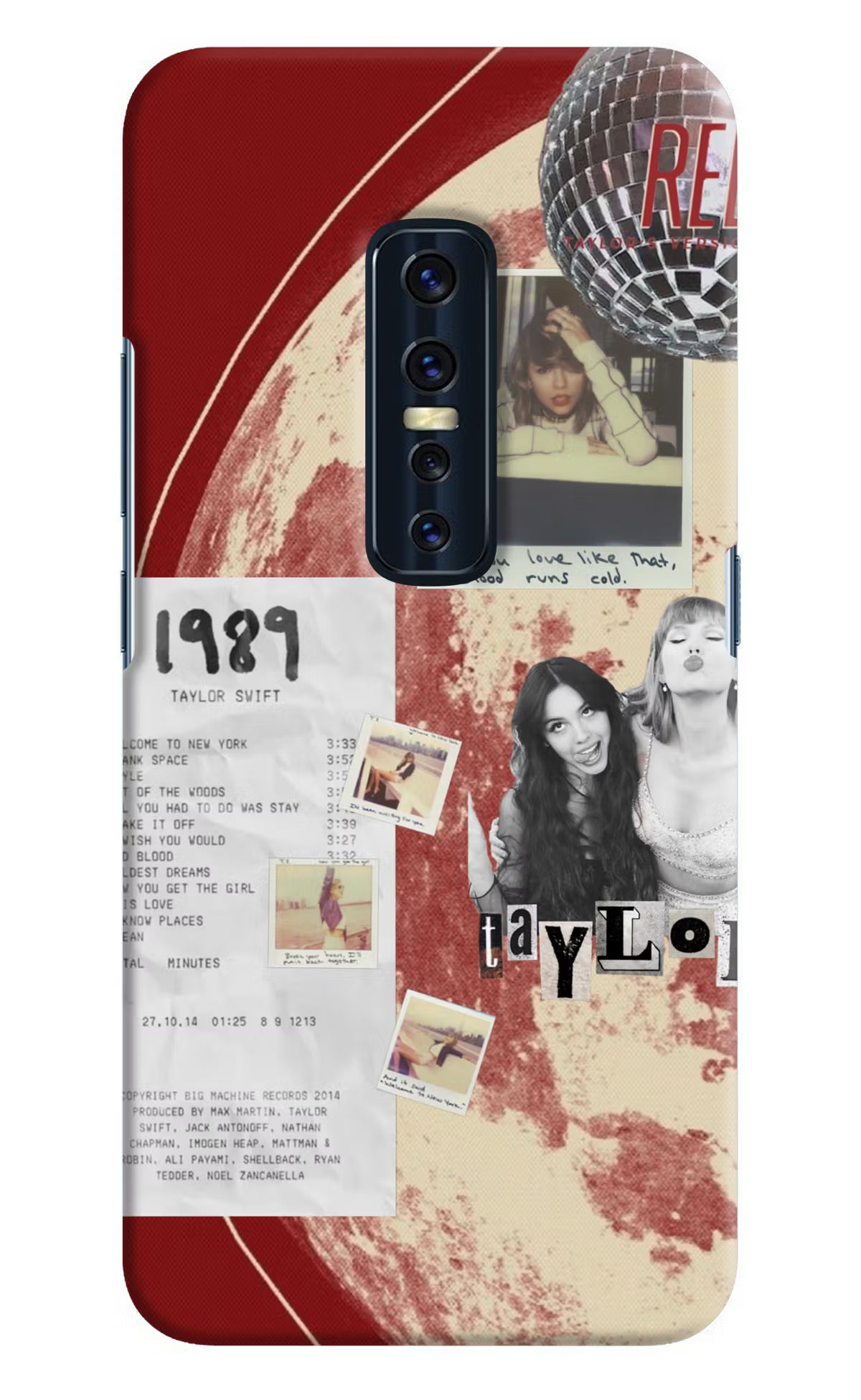 Taylor Swift Vivo V17 Pro Back Cover - Taylor Swift Vivo V17 Pro Back Cover Taylor Swift Vivo V17 Pro Back Cover