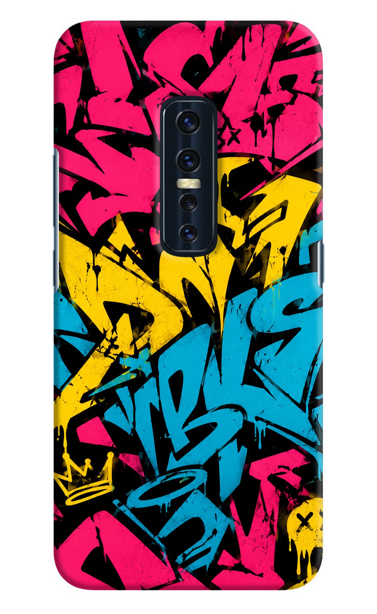 Graffiti Vibe Vivo V17 Pro Back Cover - Graffiti Vibe Vivo V17 Pro Back Cover Graffiti Vibe Vivo V17 Pro Back Cover