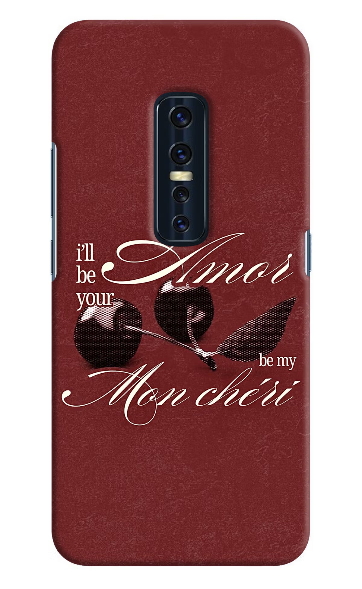 Velvet Cherry Vivo V17 Pro Back Cover - Velvet Cherry Vivo V17 Pro Back Cover Velvet Cherry Vivo V17 Pro Back Cover