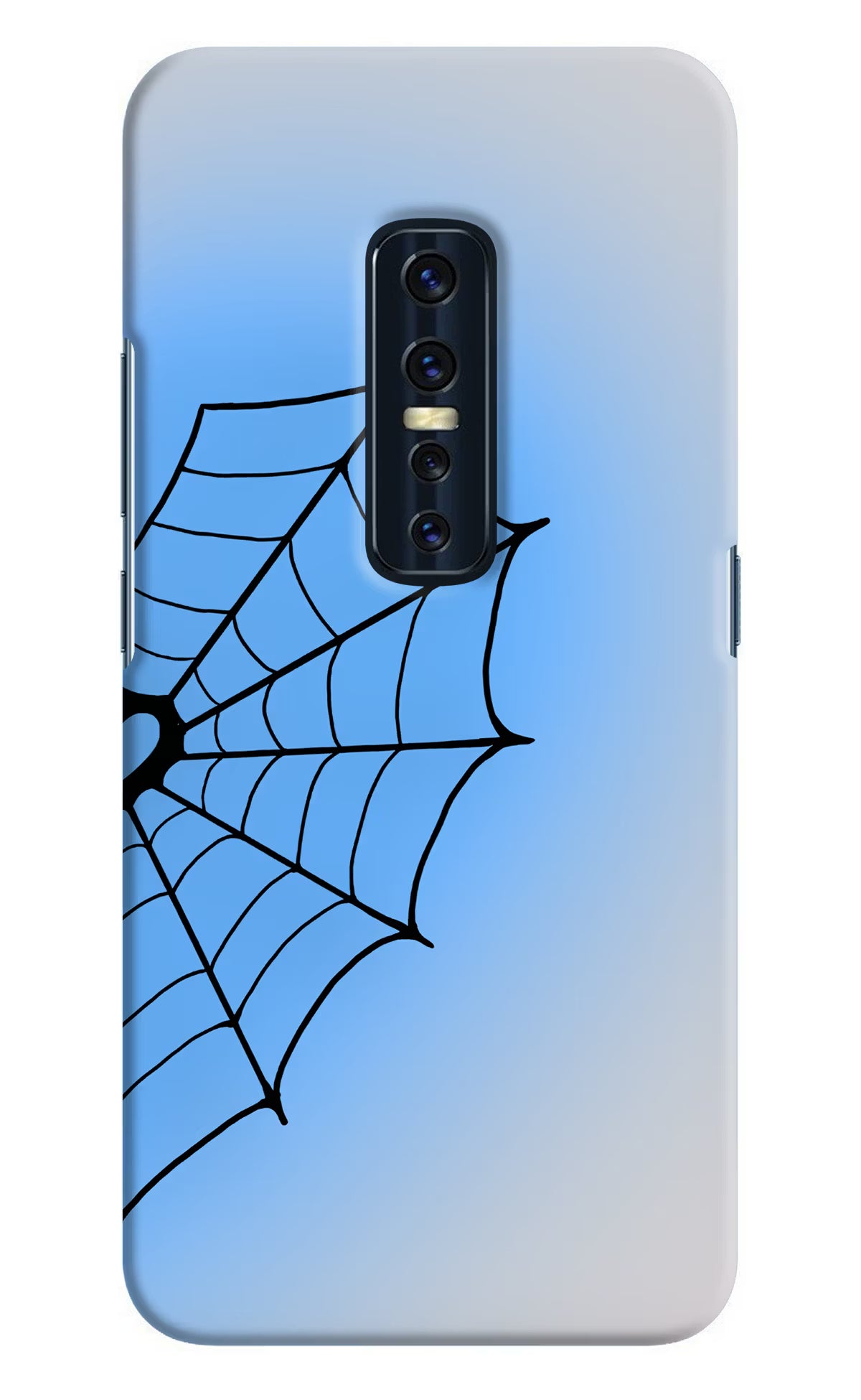 Blue Web Vivo V17 Pro Back Cover - Blue Web Vivo V17 Pro Back Cover Blue Web Vivo V17 Pro Back Cover