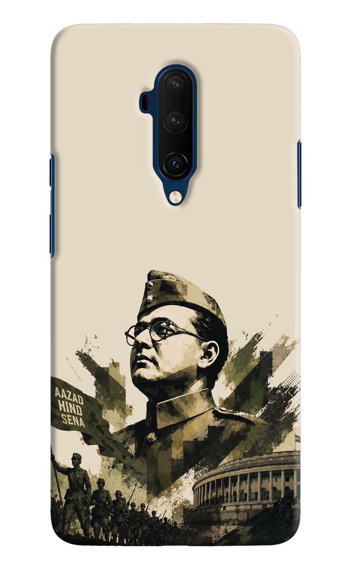 Netaji Rising Oneplus 7T Pro Back Cover - Netaji Rising Oneplus 7T Pro Back Cover Netaji Rising Oneplus 7T Pro Back Cover