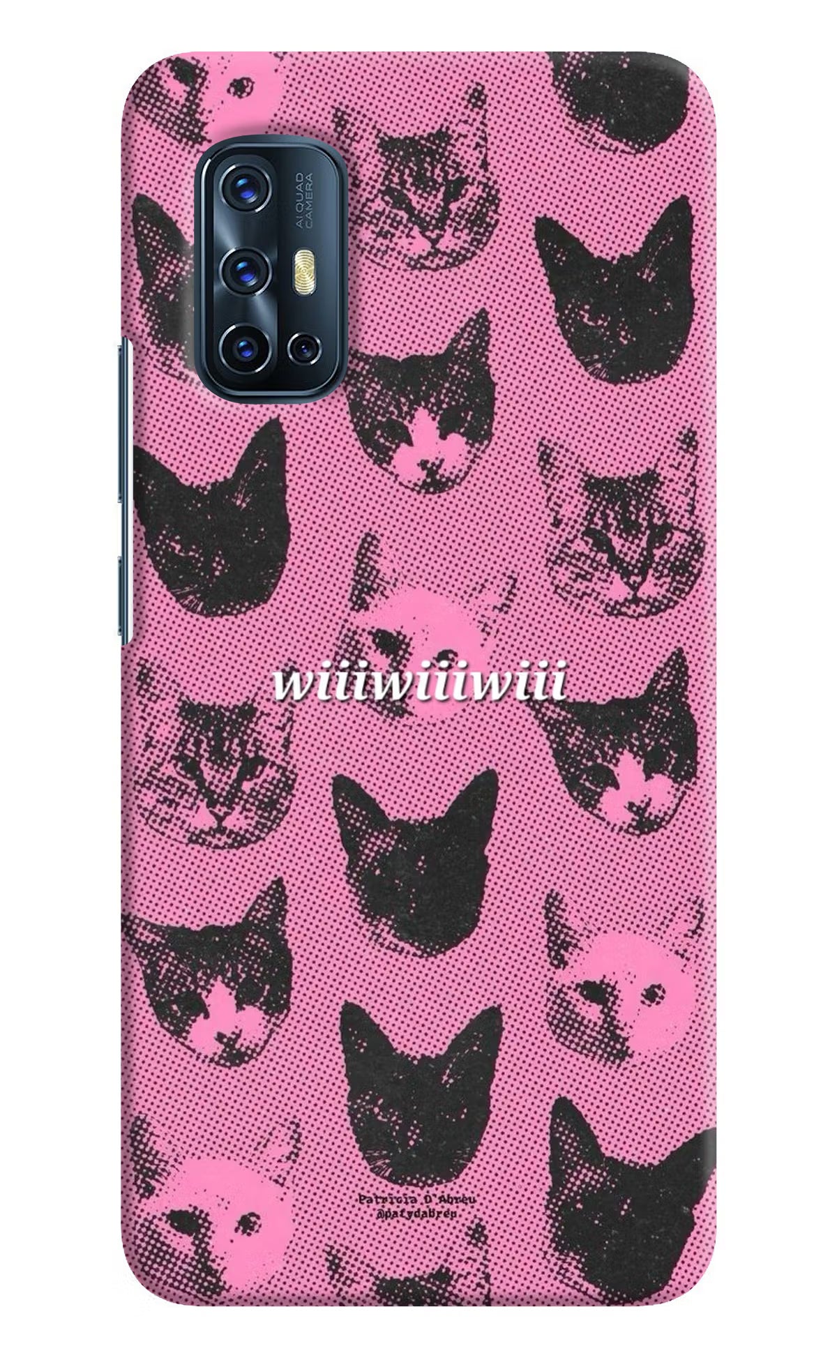 Pink Cats Vivo V17 Back Cover - Pink Cats Vivo V17 Back Cover Pink Cats Vivo V17 Back Cover