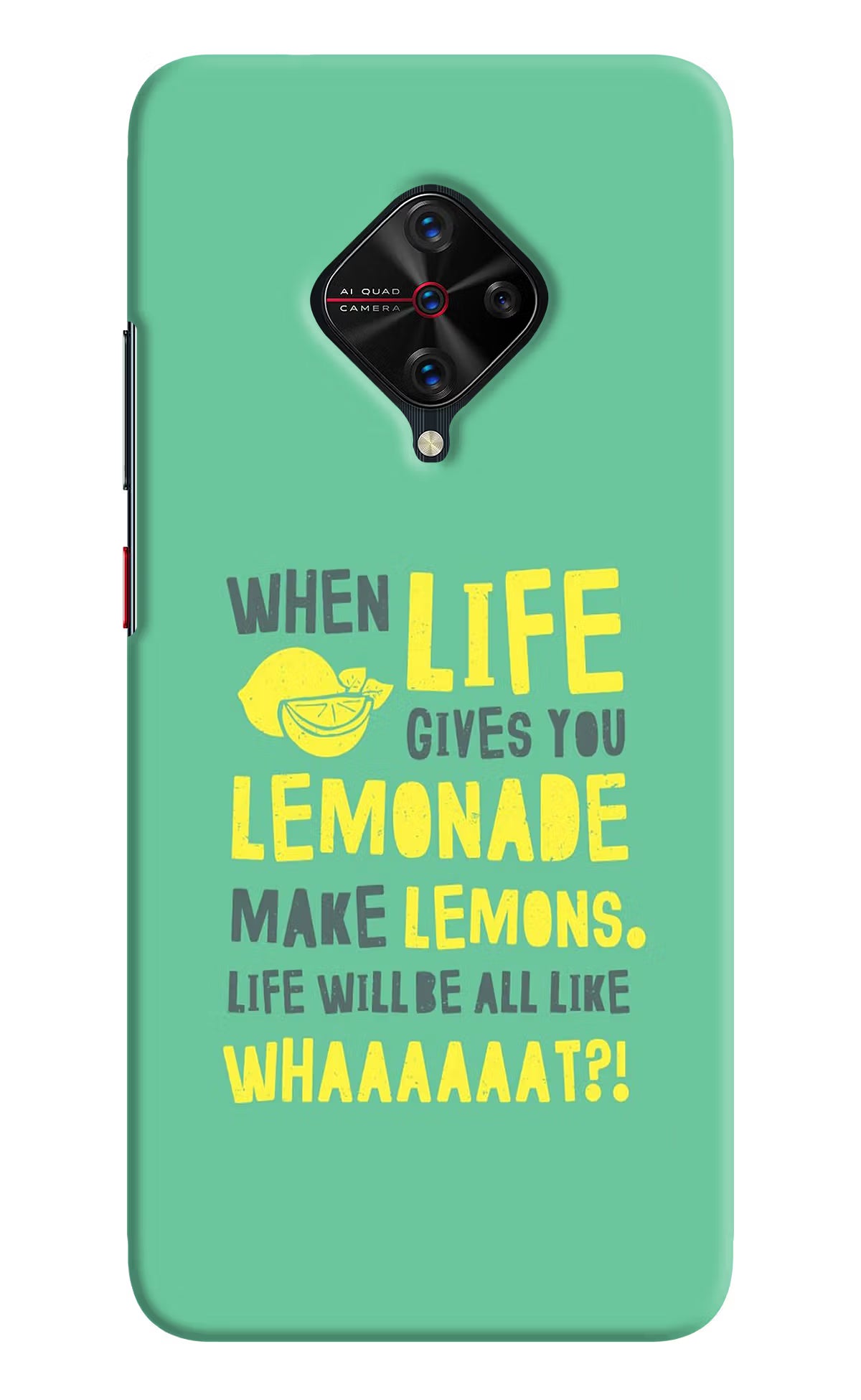 Quote Vivo S1 Pro Back Cover - Quote Vivo S1 Pro Hard Case Back Cover by Casekaro Quote Vivo S1 Pro Hard Case Back Cover by Casekaro