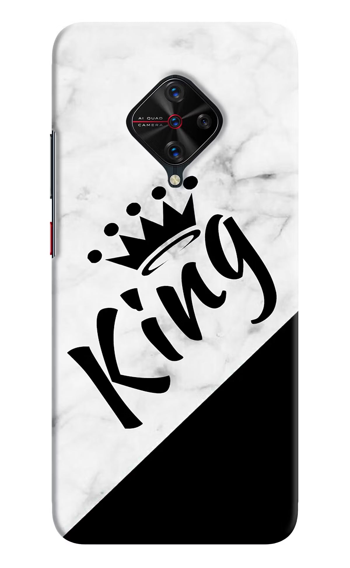King Vivo S1 Pro Back Cover - King Vivo S1 Pro Hard Case Back Cover by Casekaro King Vivo S1 Pro Hard Case Back Cover by Casekaro