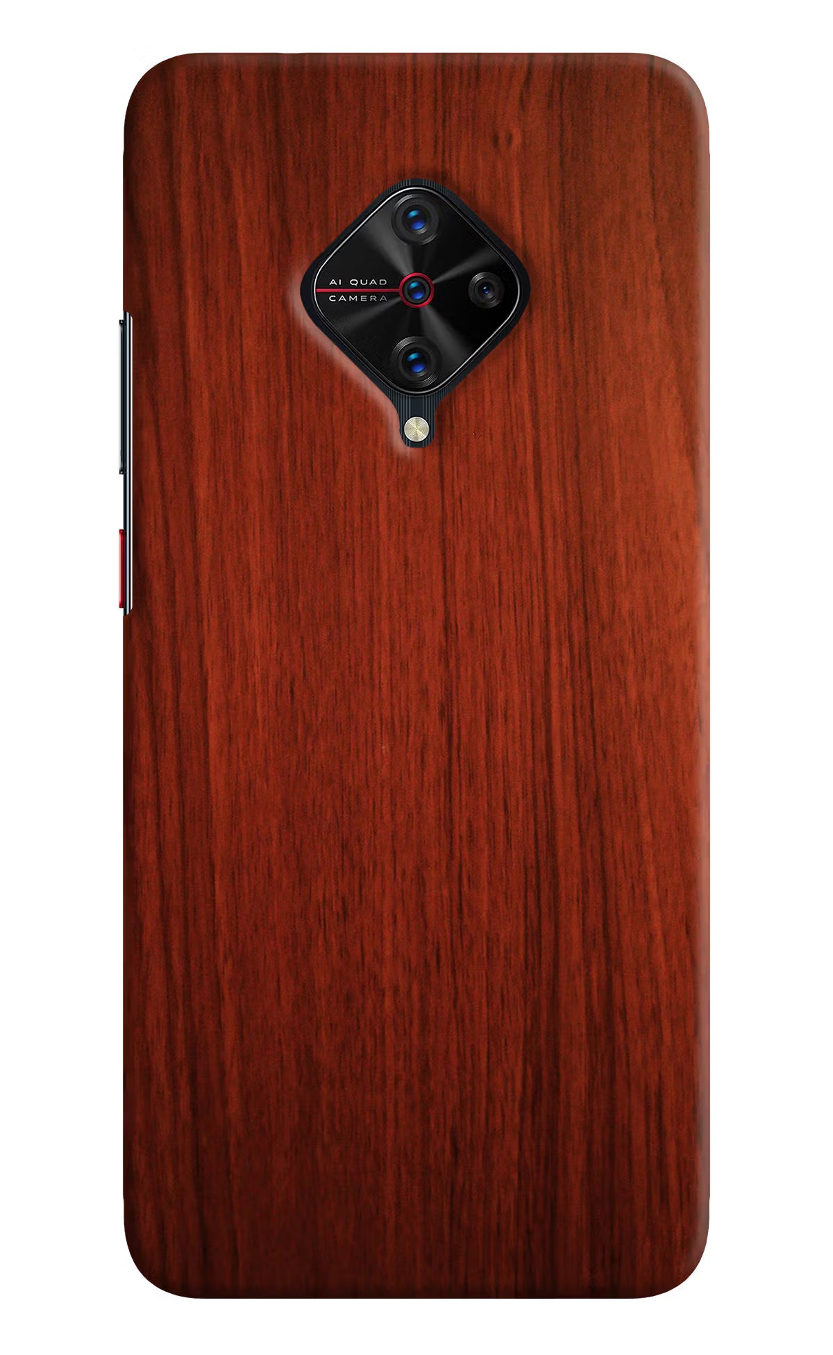 Wooden Plain Pattern Vivo S1 Pro Back Cover - Wooden Plain Pattern Vivo S1 Pro Hard Case Back Cover by Casekaro Wooden Plain Pattern Vivo S1 Pro Hard Case Back Cover by Casekaro