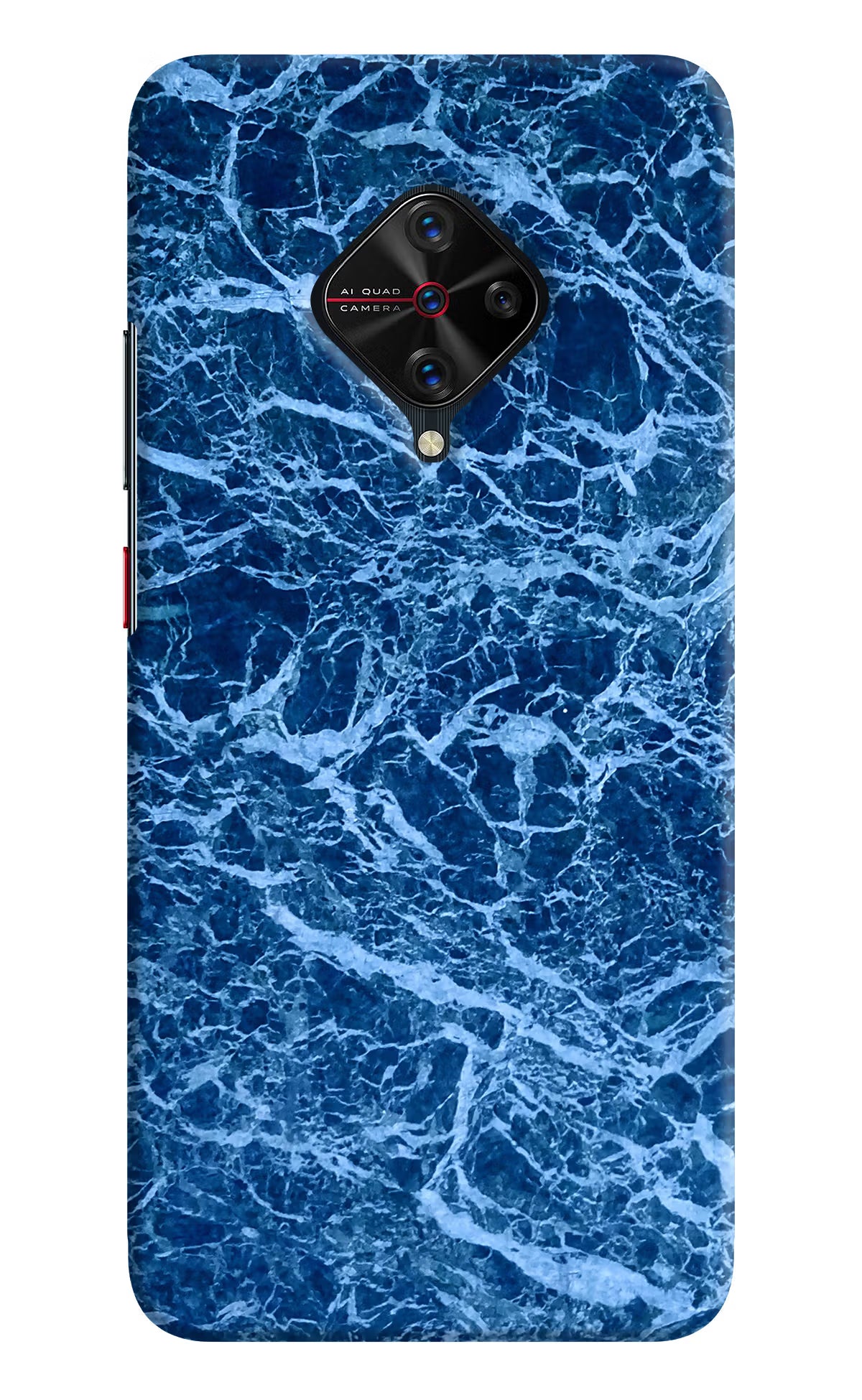 Blue Marble Vivo S1 Pro Back Cover - Blue Marble Vivo S1 Pro Hard Case Back Cover by Casekaro Blue Marble Vivo S1 Pro Hard Case Back Cover by Casekaro