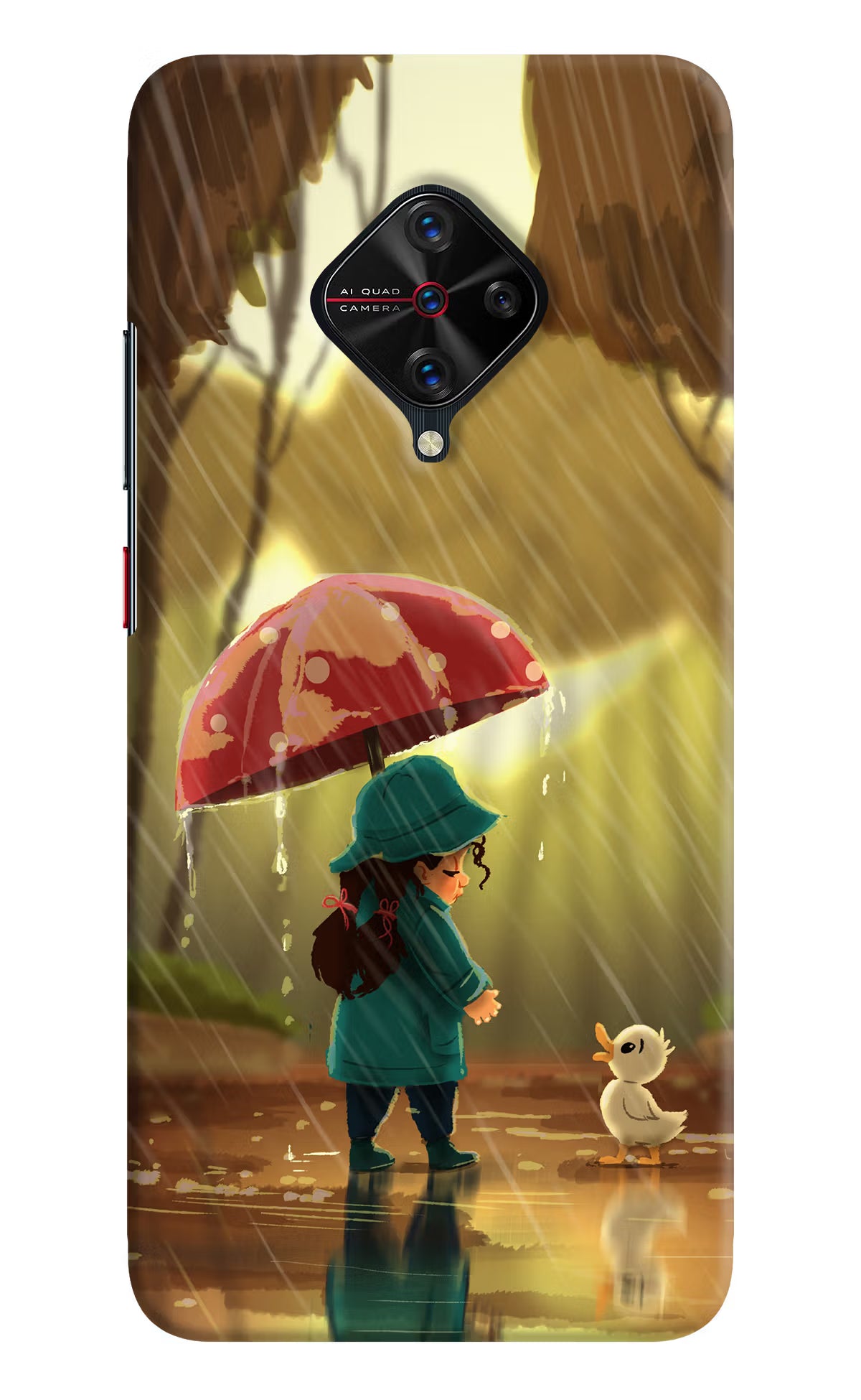 Rainy Day Vivo S1 Pro Back Cover - Rainy Day Vivo S1 Pro Hard Case Back Cover by Casekaro Rainy Day Vivo S1 Pro Hard Case Back Cover by Casekaro