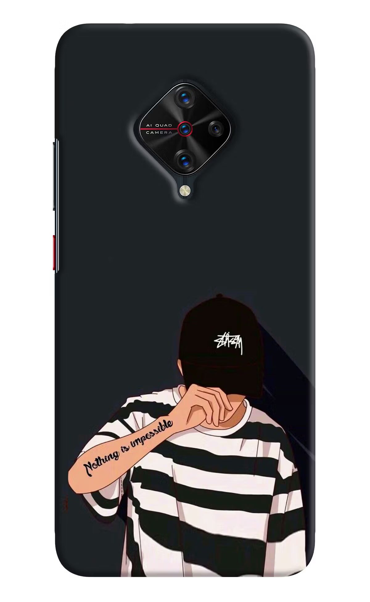 Aesthetic Boy Vivo S1 Pro Back Cover - Aesthetic Boy Vivo S1 Pro Hard Case Back Cover by Casekaro Aesthetic Boy Vivo S1 Pro Hard Case Back Cover by Casekaro