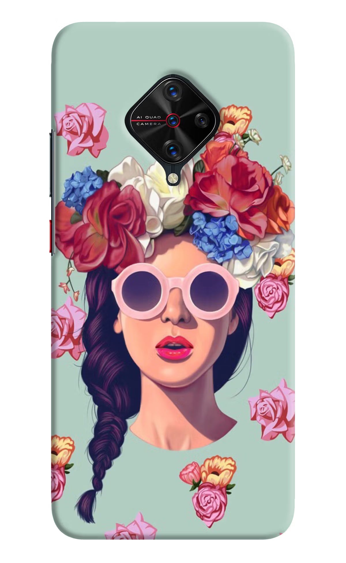 Pretty Girl Vivo S1 Pro Back Cover - Pretty Girl Vivo S1 Pro Hard Case Back Cover by Casekaro Pretty Girl Vivo S1 Pro Hard Case Back Cover by Casekaro