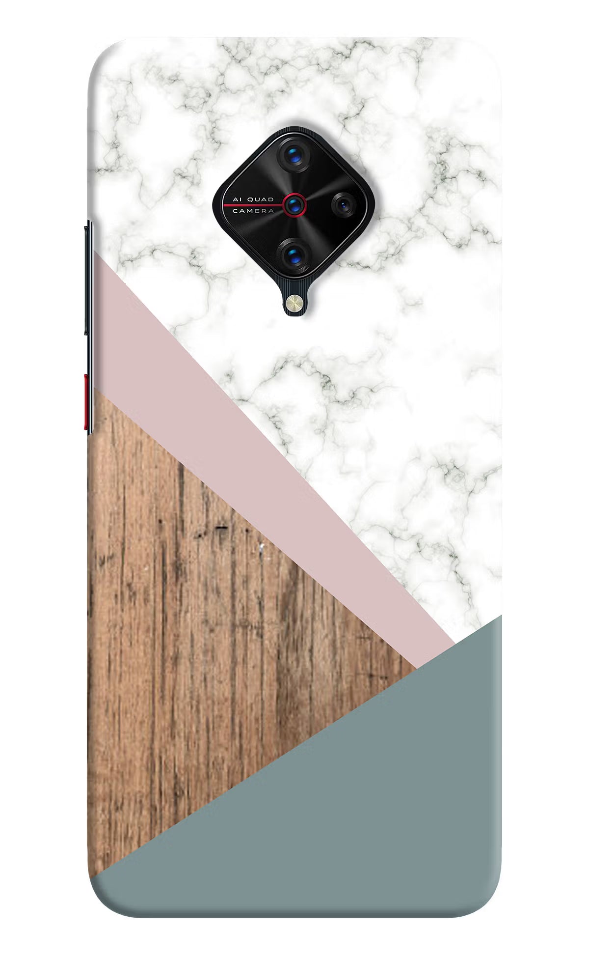 Marble wood Abstract Vivo S1 Pro Back Cover - Marble wood Abstract Vivo S1 Pro Hard Case Back Cover by Casekaro Marble wood Abstract Vivo S1 Pro Hard Case Back Cover by Casekaro