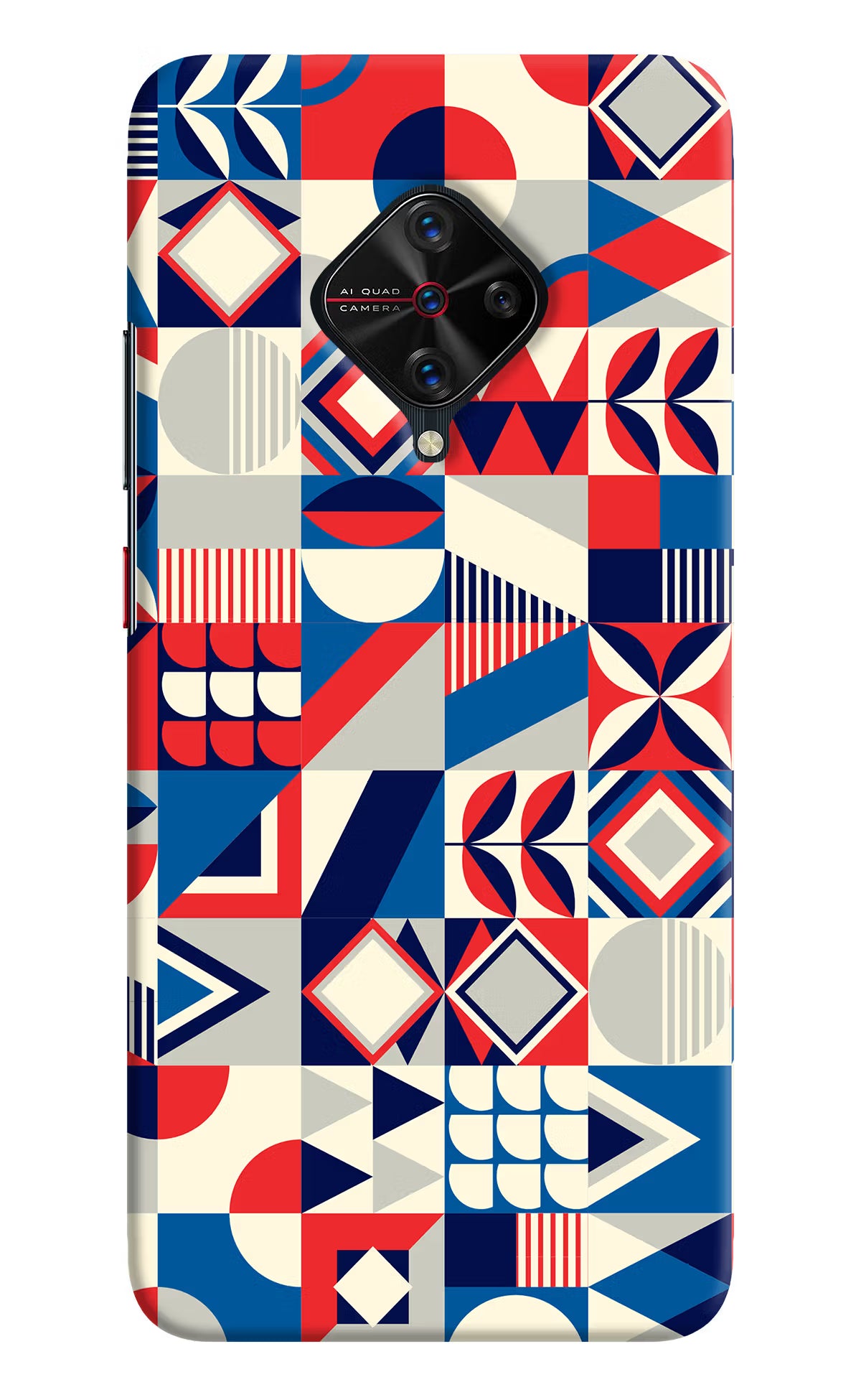 Colorful Pattern Vivo S1 Pro Back Cover - Colorful Pattern Vivo S1 Pro Hard Case Back Cover by Casekaro Colorful Pattern Vivo S1 Pro Hard Case Back Cover by Casekaro