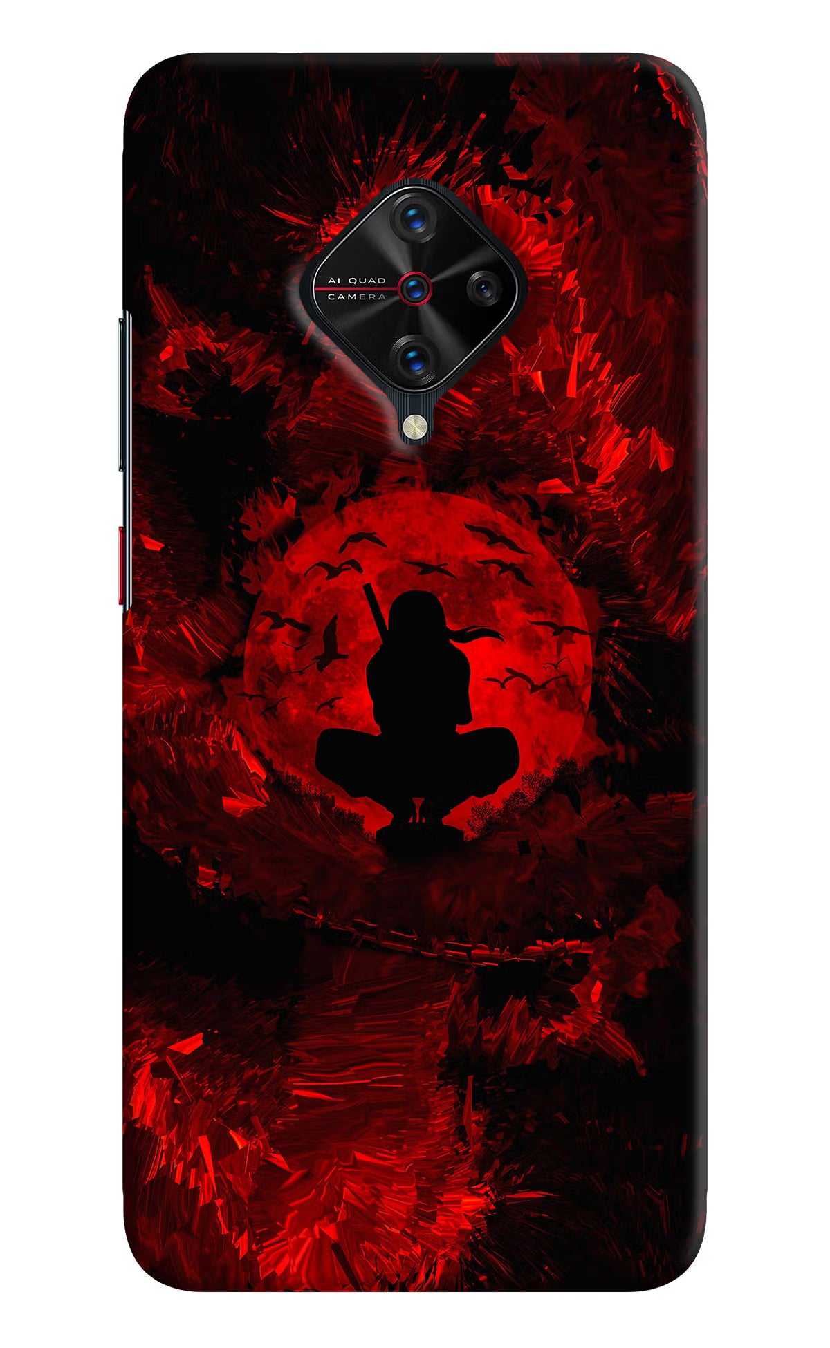 Itachi Uchiha Vivo S1 Pro Back Cover - Itachi Uchiha Vivo S1 Pro Hard Case Back Cover by Casekaro Itachi Uchiha Vivo S1 Pro Hard Case Back Cover by Casekaro