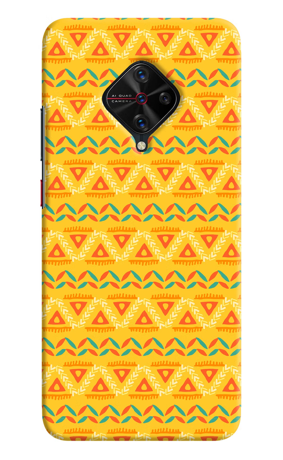 Tribal Pattern Vivo S1 Pro Back Cover - Tribal Pattern Vivo S1 Pro Hard Case Back Cover by Casekaro Tribal Pattern Vivo S1 Pro Hard Case Back Cover by Casekaro