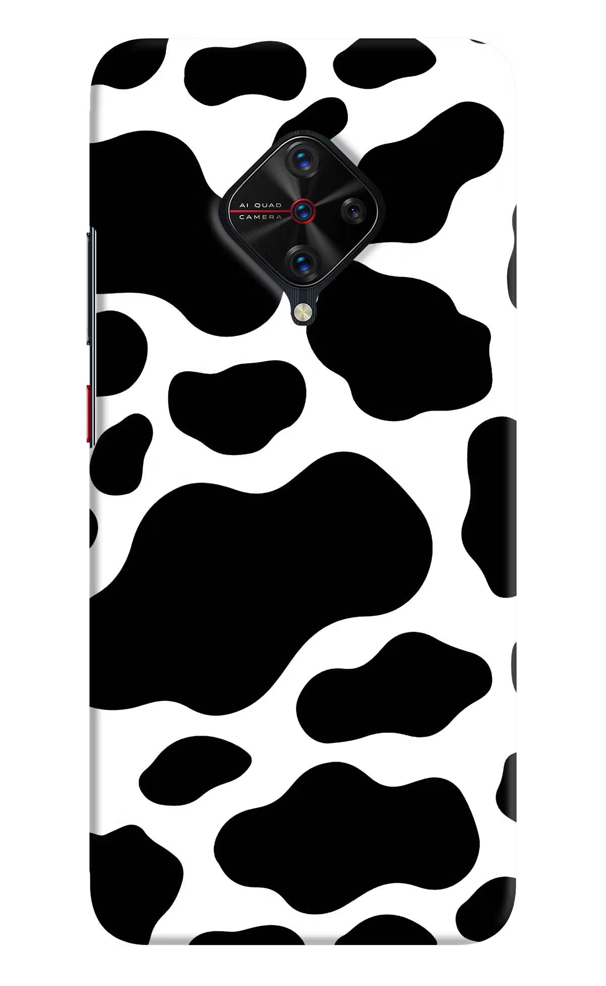 Cow Spots Vivo S1 Pro Back Cover - Cow Spots Vivo S1 Pro Hard Case Back Cover by Casekaro Cow Spots Vivo S1 Pro Hard Case Back Cover by Casekaro